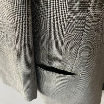 Levi's Vintage Levi's Exact Jacket Men's Size 44L Blazer Checked Sp Size 44L - 6 Thumbnail