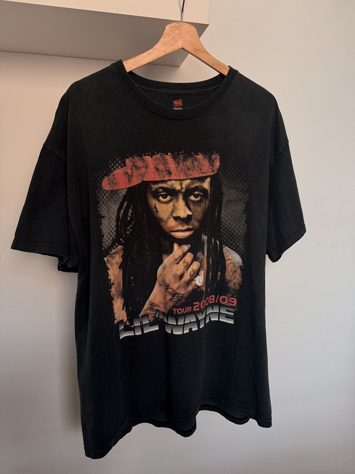 Vintage Lil’ Wayne Tour 08/09 Vintage Tee Size US L / EU 52-54 / 3 - 1 Thumbnail