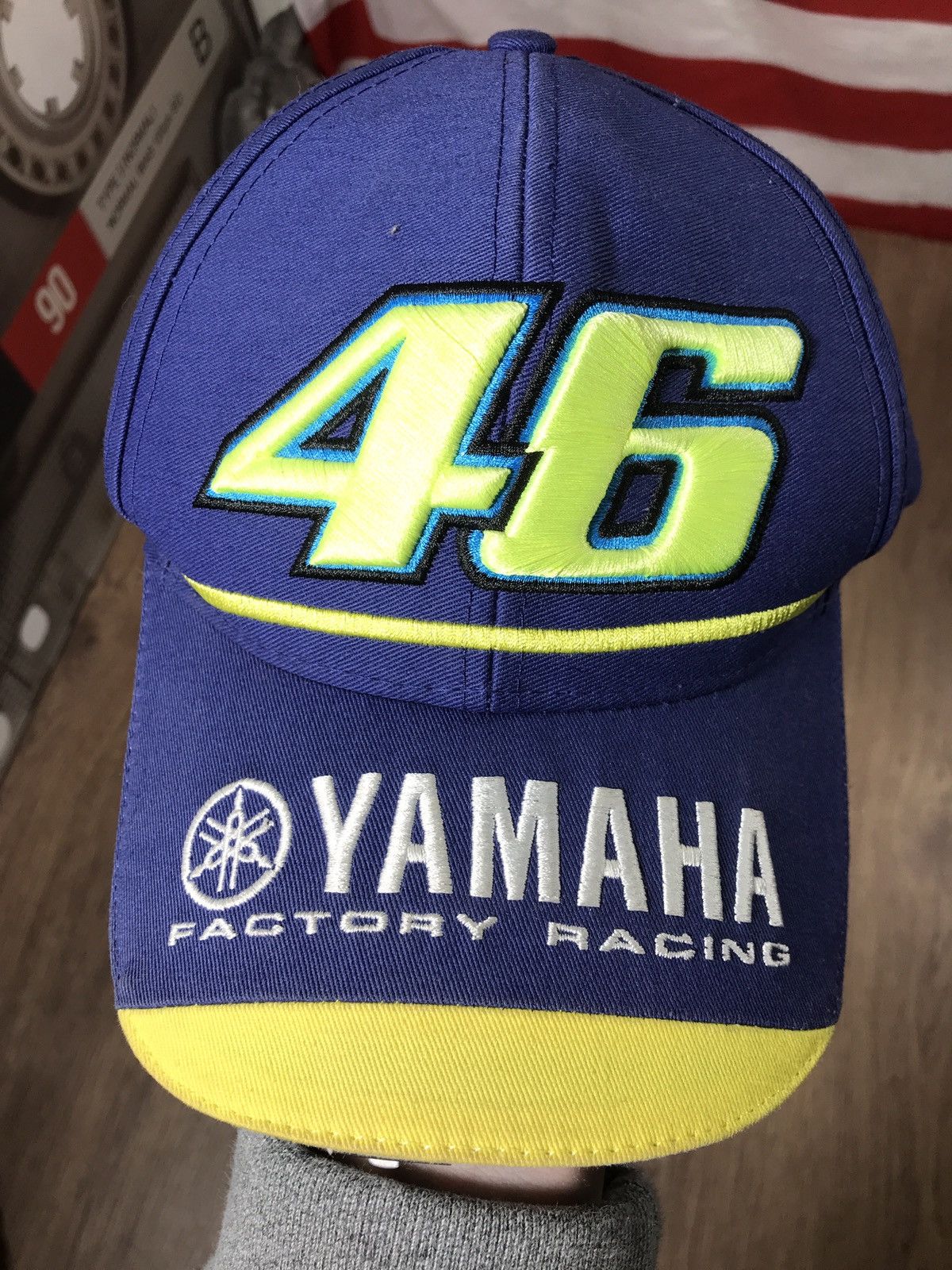 Vintage × Yamaha Yamaha 46 Racing Vintage Y2K Cap Size ONE SIZE - 2 Thumbnail
