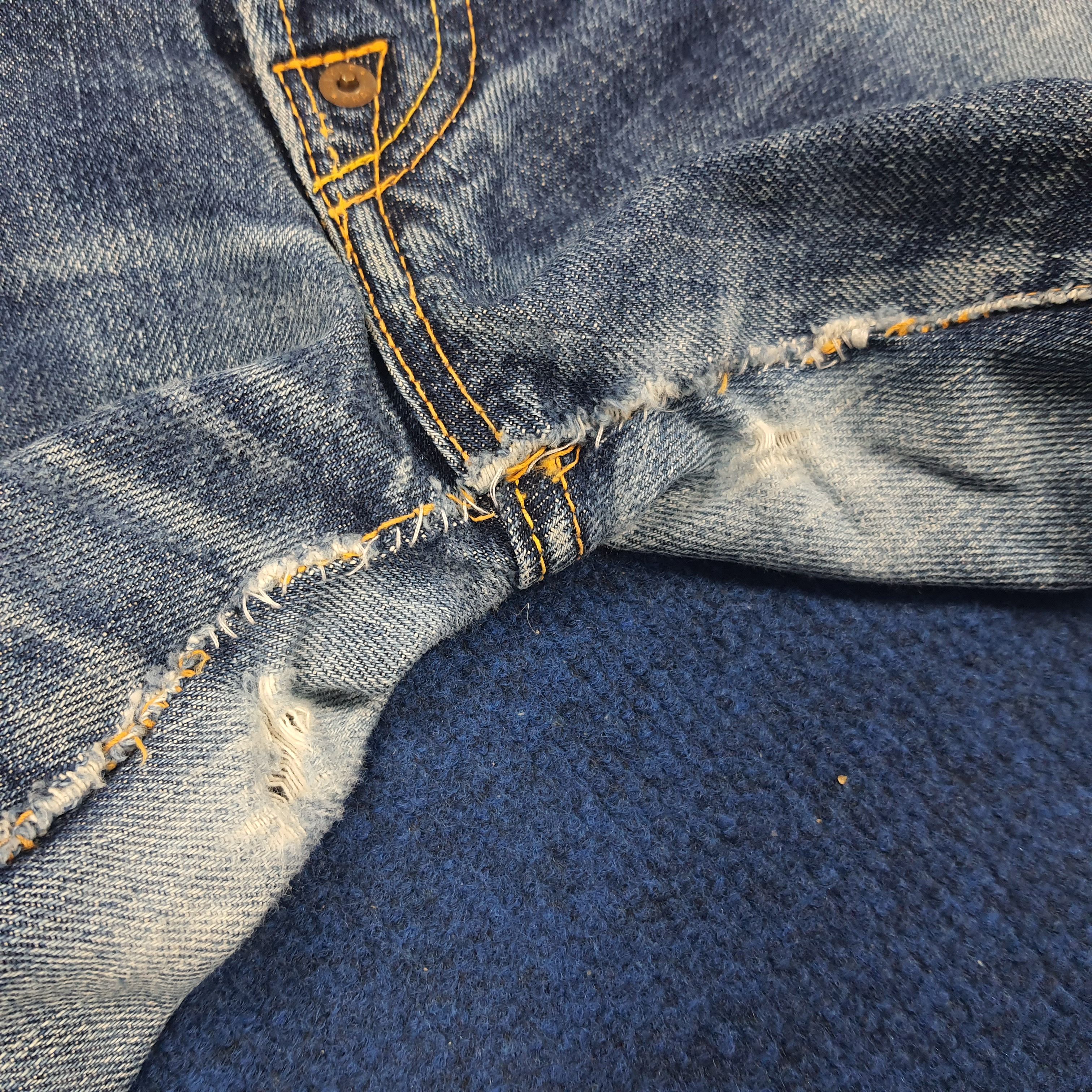 Evisu × Japanese Brand × Vintage Vintage Evisu Japanese Brand Custom Denim Jeans Size US 28 / EU 44 - 17 Thumbnail