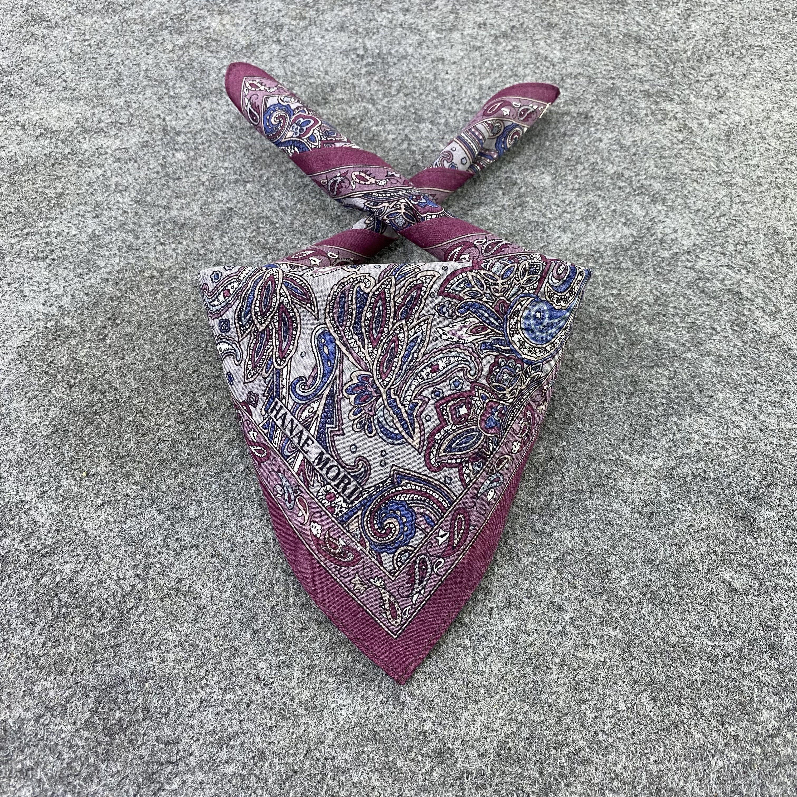 Hanae Mori × Japanese Brand Hanae Mori Handkerchief / Bandana / Neckerchief-B721 Size ONE SIZE - 2 Thumbnail