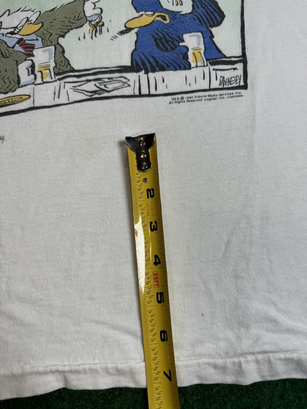 Vintage Shoe Comic Strip Designated Drinker Jeff Macnelly T Shirt Size US M / EU 48-50 / 2 - 9 Thumbnail