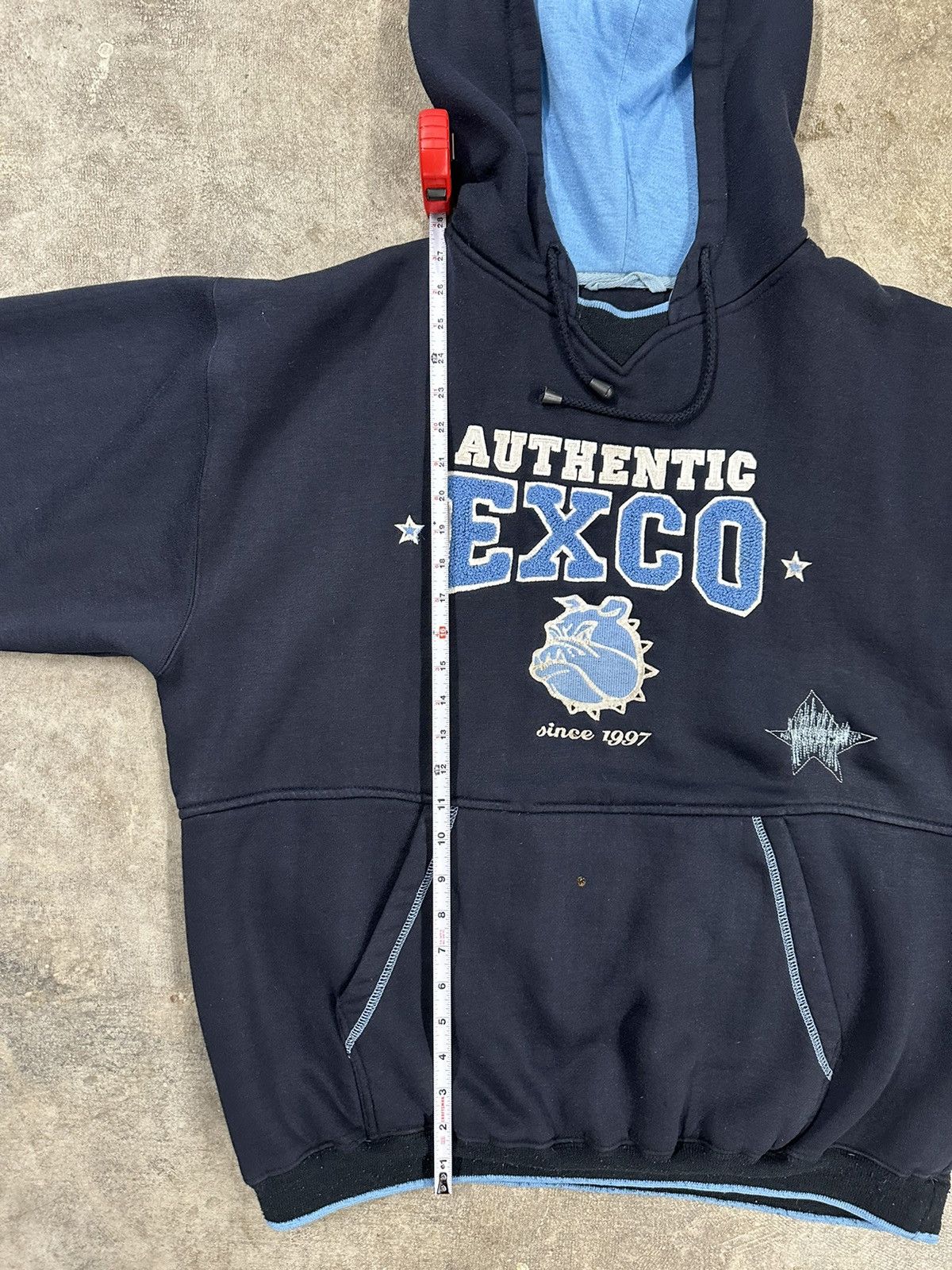 Ecko Unltd. Crazy Y2K Exco Jean Embroidered Hoodie Size US L / EU 52-54 / 3 - 17 Thumbnail
