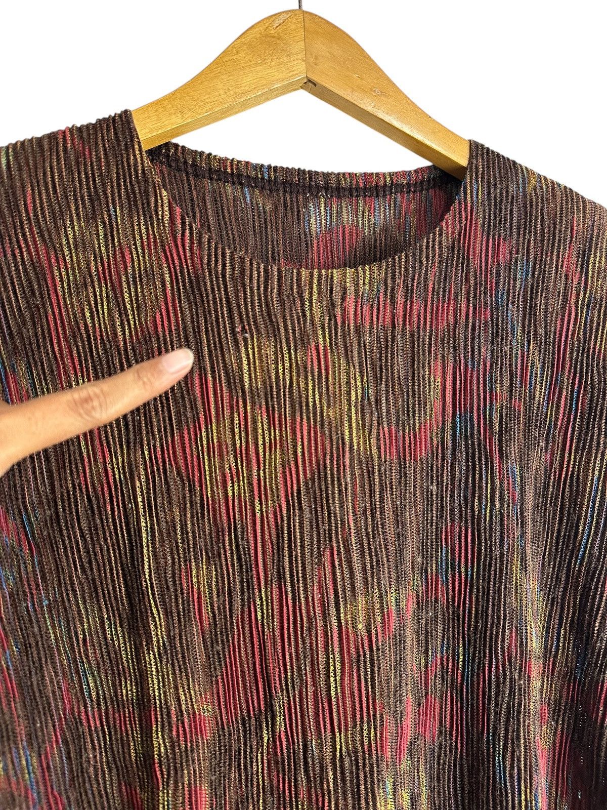 Issey Miyake UNDEFINED ABSTRACT COLOUR PLEATS ISSEY MIYAKE YOHJI STYLE Size US M / EU 48-50 / 2 - 4 Thumbnail