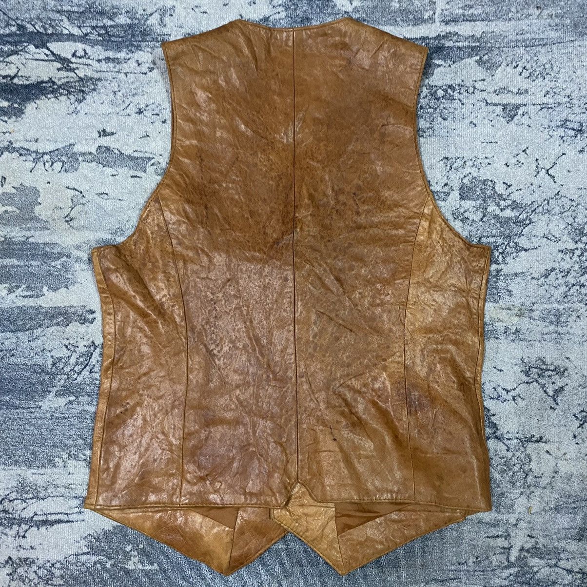 Genuine Leather × Leather × Wilsons Leather Vintage Wilson Suede & Leather Vest Size 38 Size US S / EU 44-46 / 1 - 5 Thumbnail