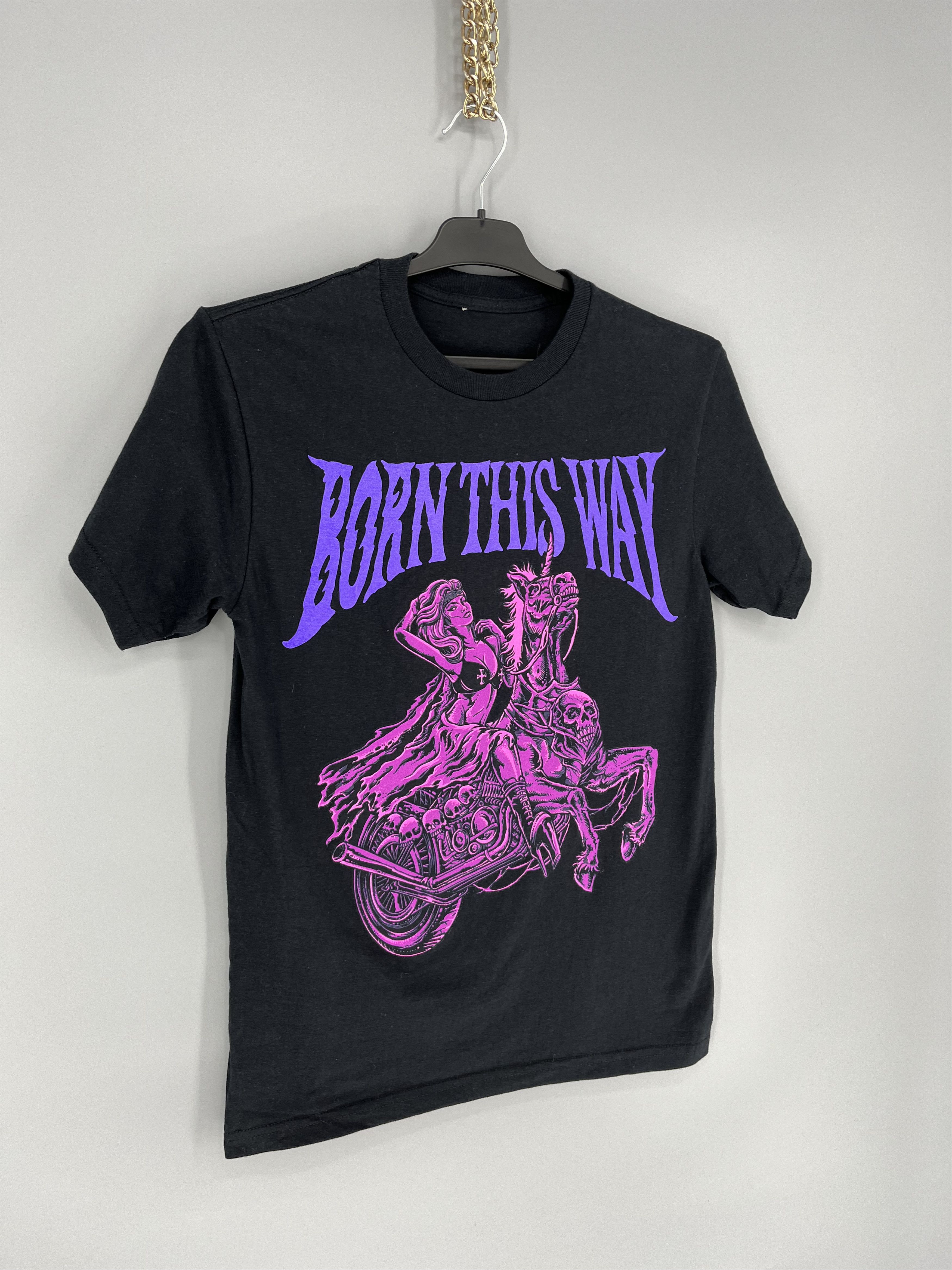 Band Tees Vintage Lady Gaga Born This Way Graphic Tee Size US M / EU 48-50 / 2 - 2 Thumbnail