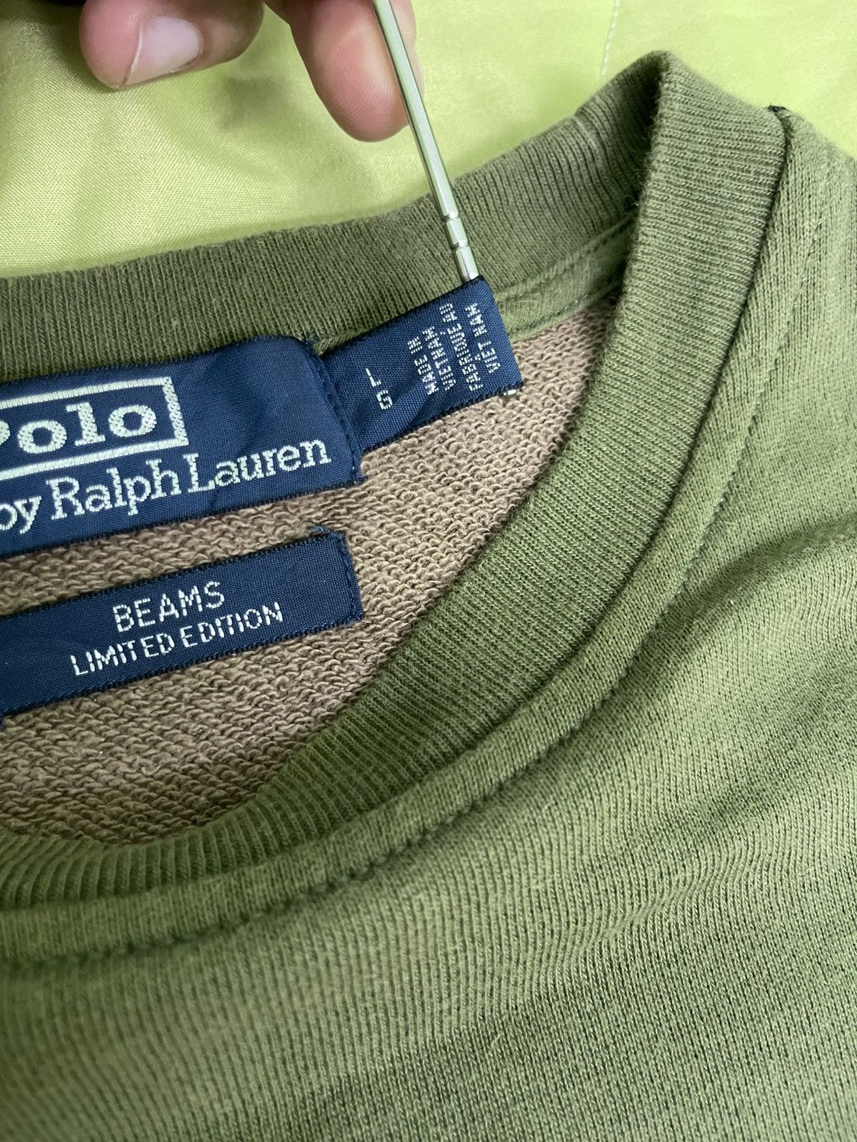 Polo Ralph Lauren Polo RL x Beams Color Block Limited Edition Sweatshirt Size US L / EU 52-54 / 3 - 16 Thumbnail