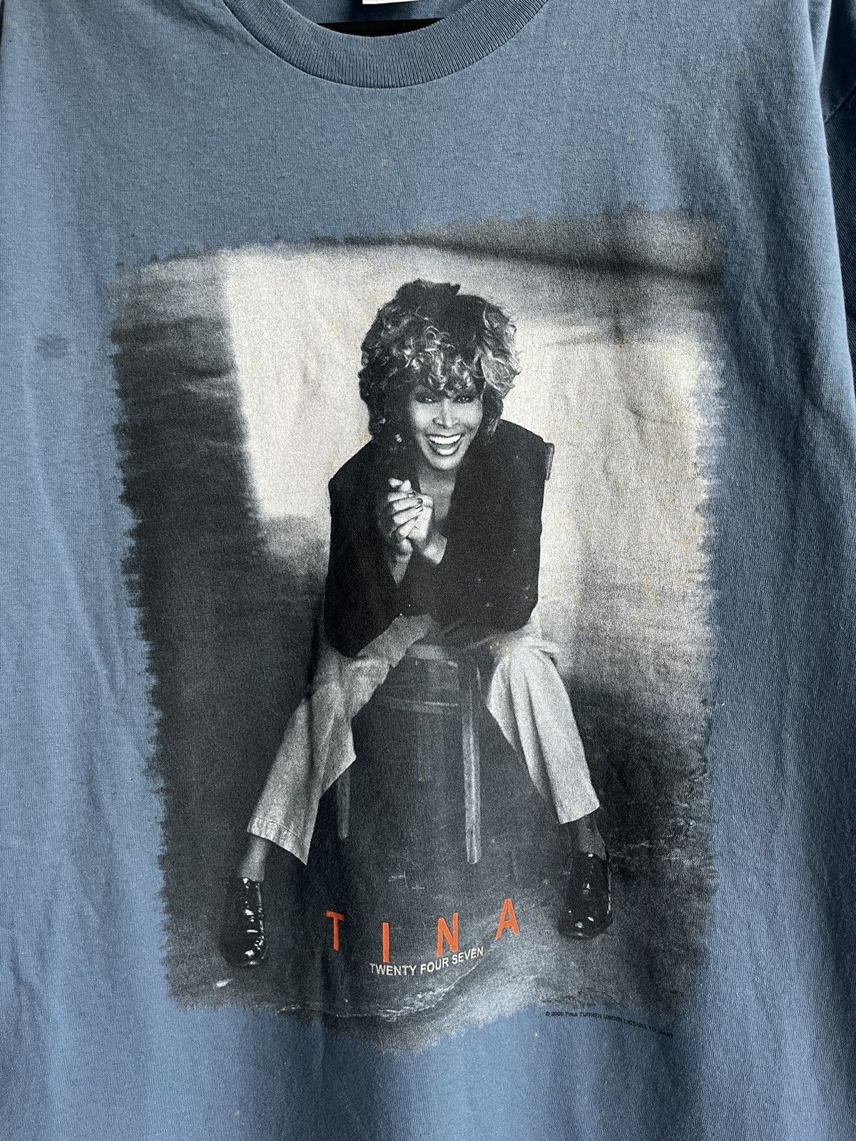 2000 Tina Turner “Twenty Four Seven” deals Tour / Band Shirt Mens Large Vintage Y2k