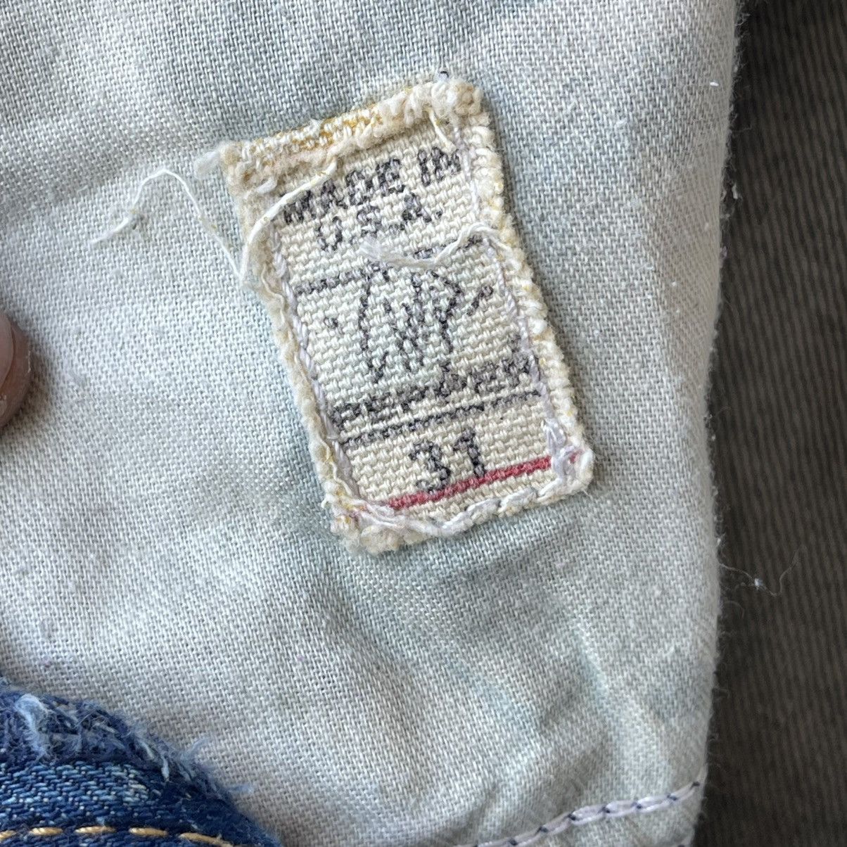 Chip & Pepper Archival Chip & Pepper Destroyed Boro Denim Jeans Size US 31 - 21 Thumbnail