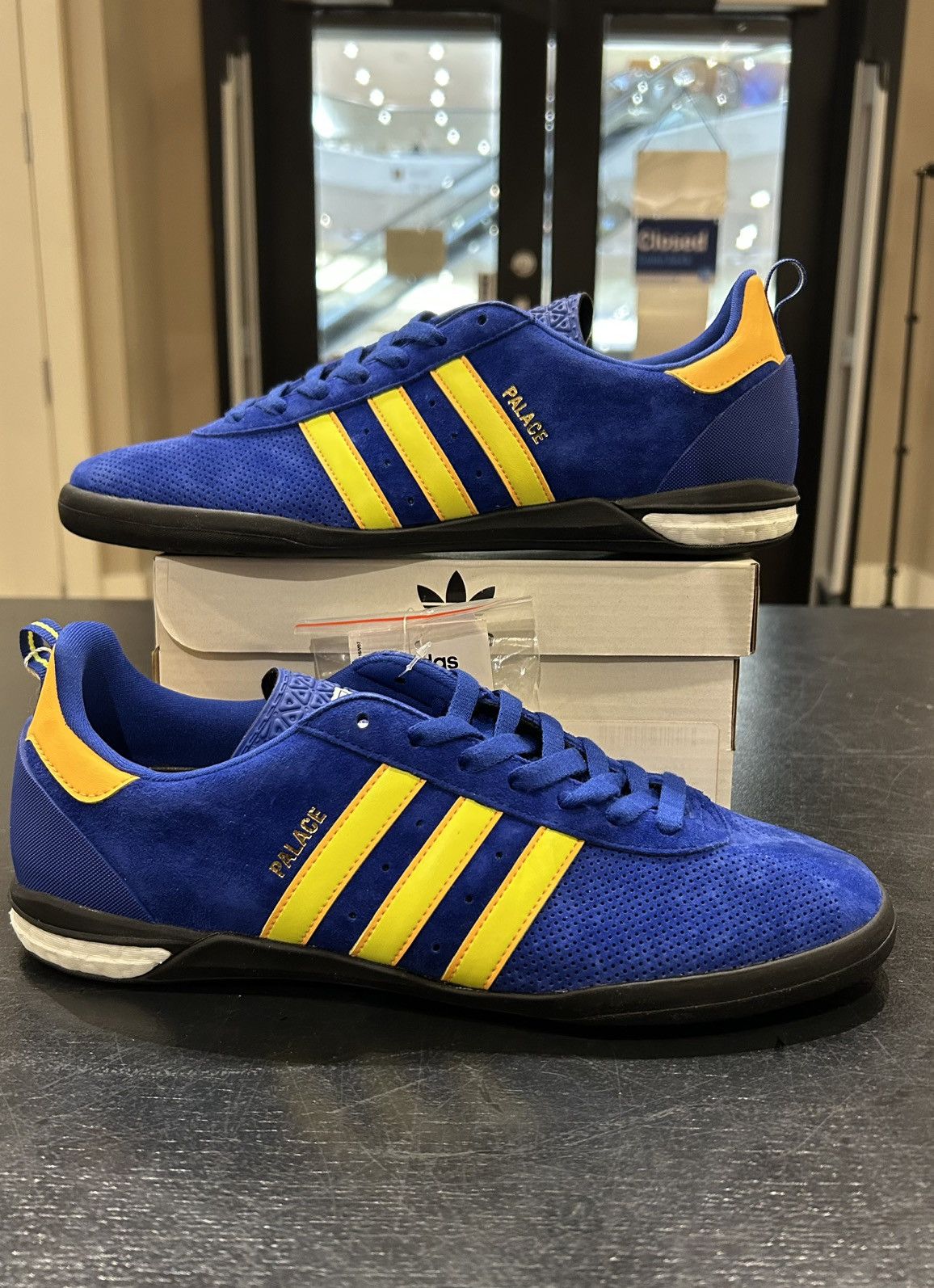 Adidas X Palace Gazelle Indoor - Blue