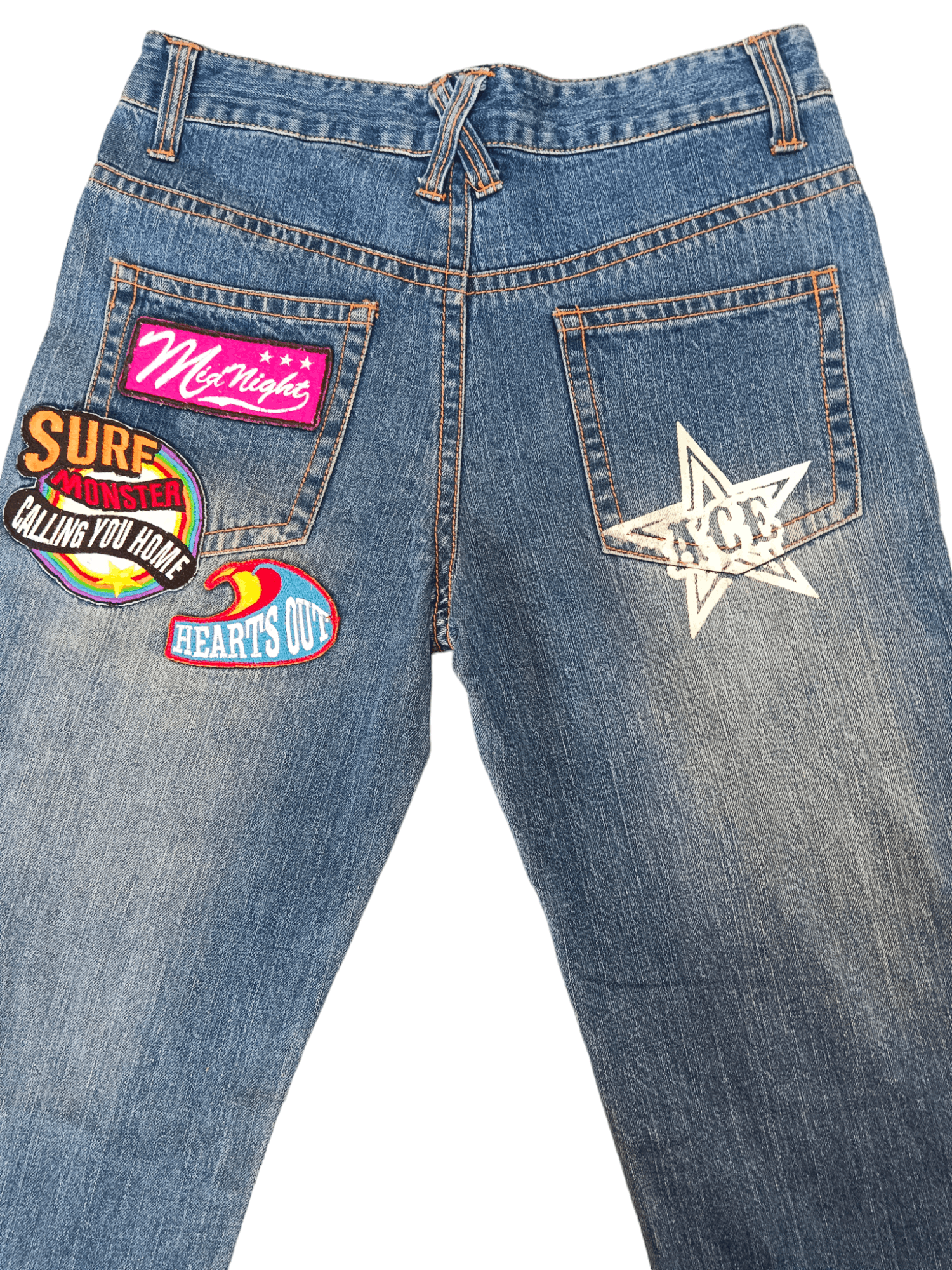 In The Attic In The Attic Patchwork Surfing Denim Size US 32 / EU 48 - 4 Thumbnail