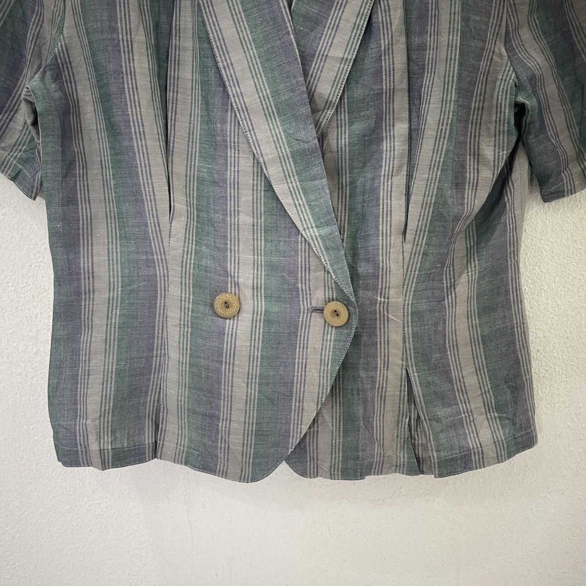 Aquascutum × Japanese Brand Vintage Aquasqutum Tweed Jacket Size M / US 6-8 / IT 42-44 - 4 Thumbnail
