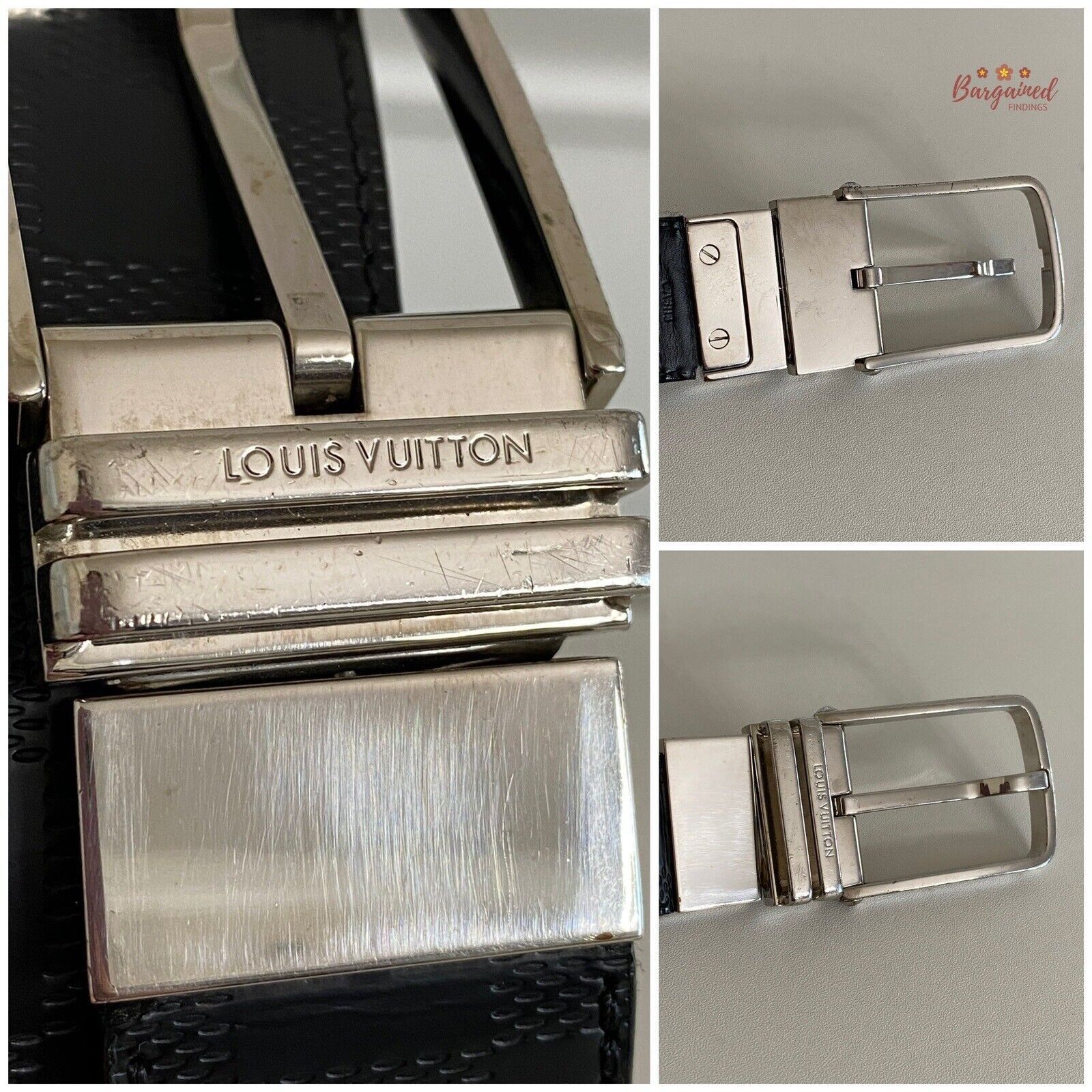 Louis Vuitton Louis Vuitton Leather Damier Infini Ceinture Boston Belt Size 32 - 10 Thumbnail