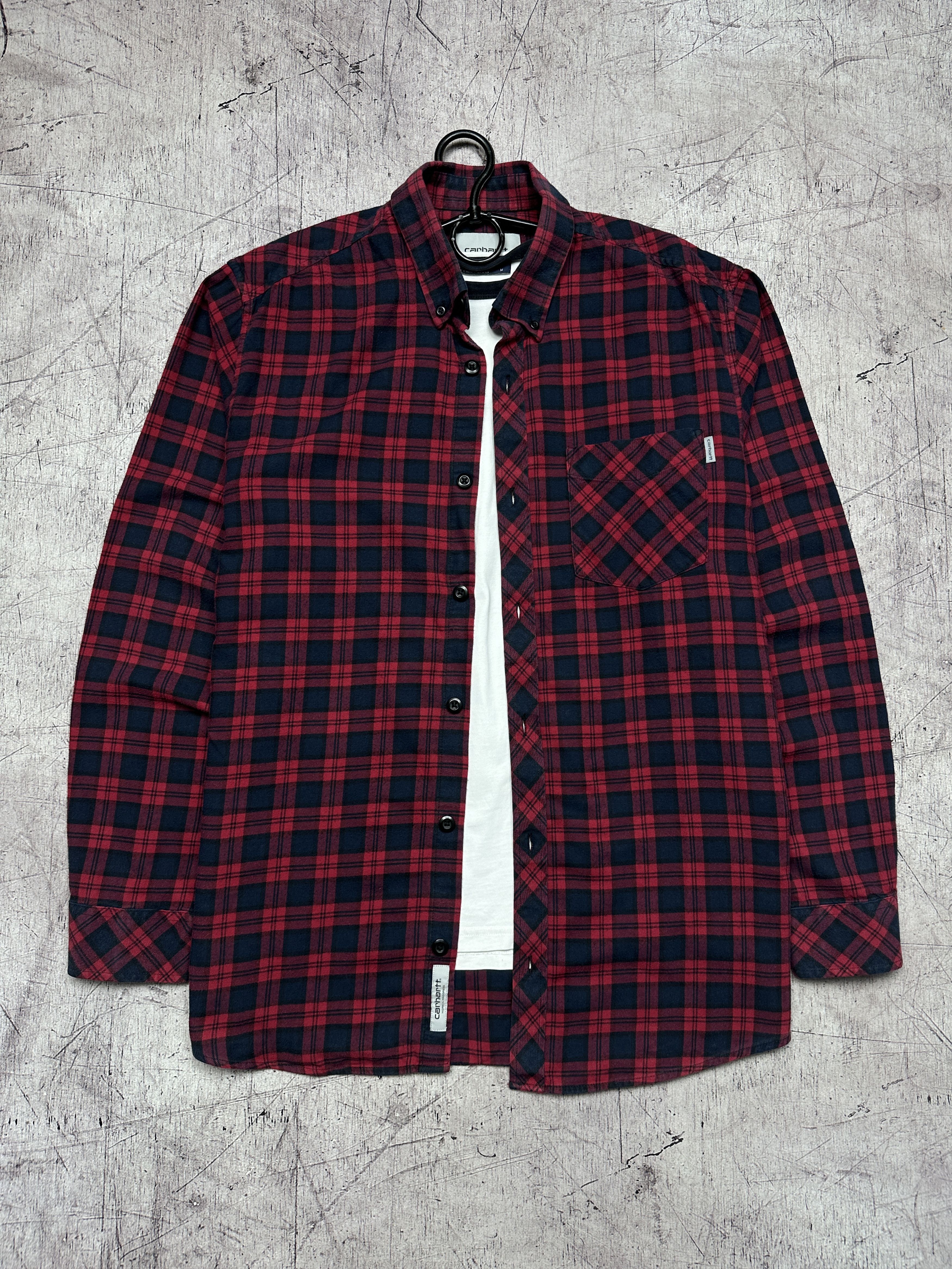 Carhartt Wip Carhartt WIP Vintage Mens Shawn Flannel Shirt Size US L / EU 52-54 / 3 - 1 Thumbnail