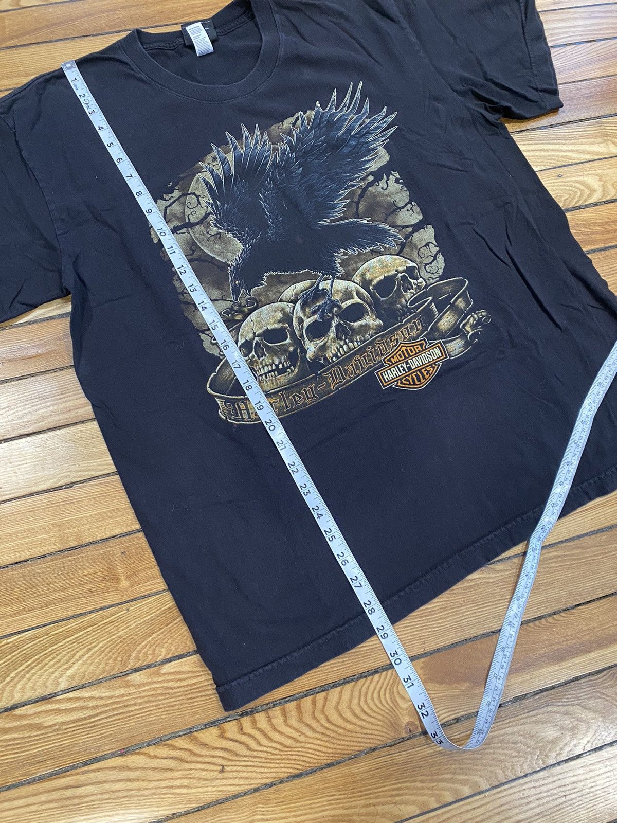 Harley Davidson × Vintage HD NY Tshirt XL Size US XL / EU 56 / 4 - 8 Thumbnail
