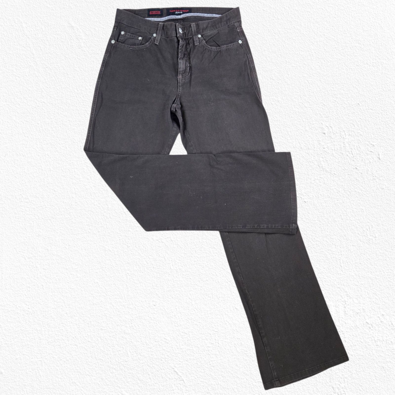 Y2K Fabrizio Gianni Brown Bootcut Stretch Jeans Size 4