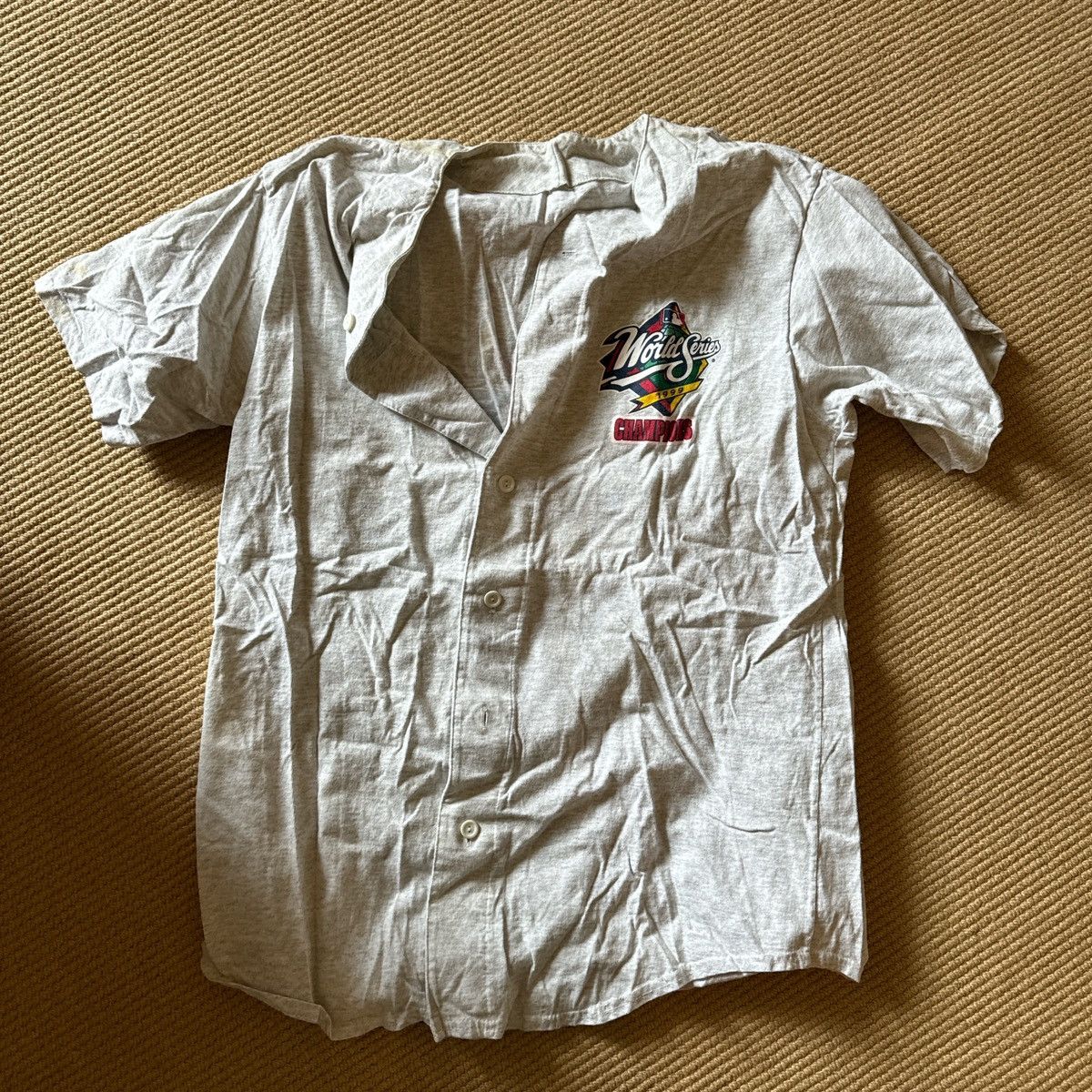 MLB × Vintage Vintage Ny Yankees World Series T Shirt Size US XL / EU 56 / 4 - 3 Thumbnail