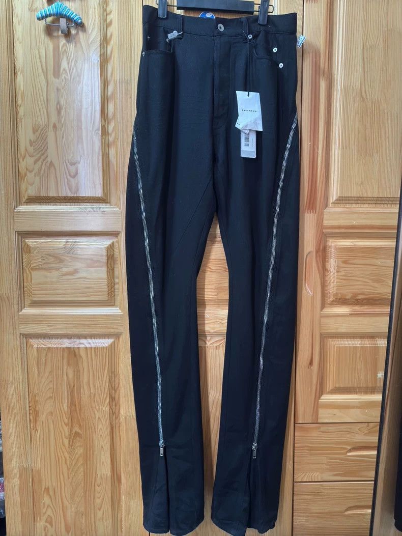 Rick Owens Double-line zipper pants-2506
