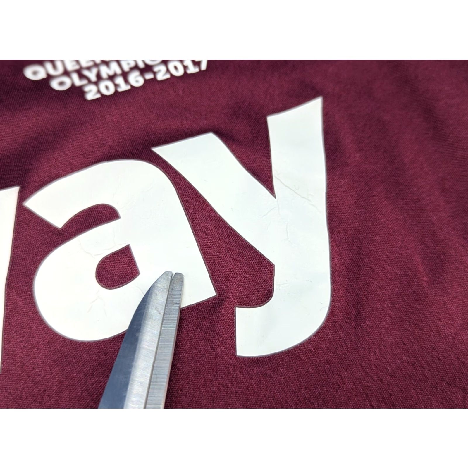 Umbro Umbro West Ham United 2016-2017 Home Jersey Mens Size M Football Adult T-Shirt Regular Polyester Multicolor Long Sleeve Quick Dry Sports Jersey Mens Size US M / EU 48-50 / 2 - 3 Thumbnail