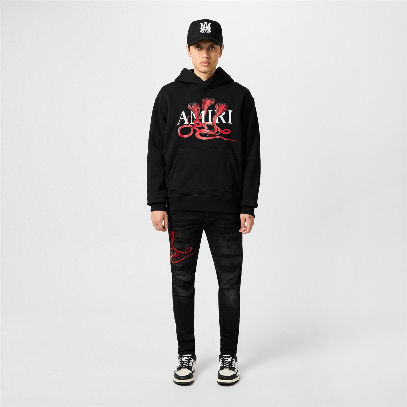 Amiri AMIRI Cny Snake Hoodie Size US S / EU 44-46 / 1 - 5 Thumbnail