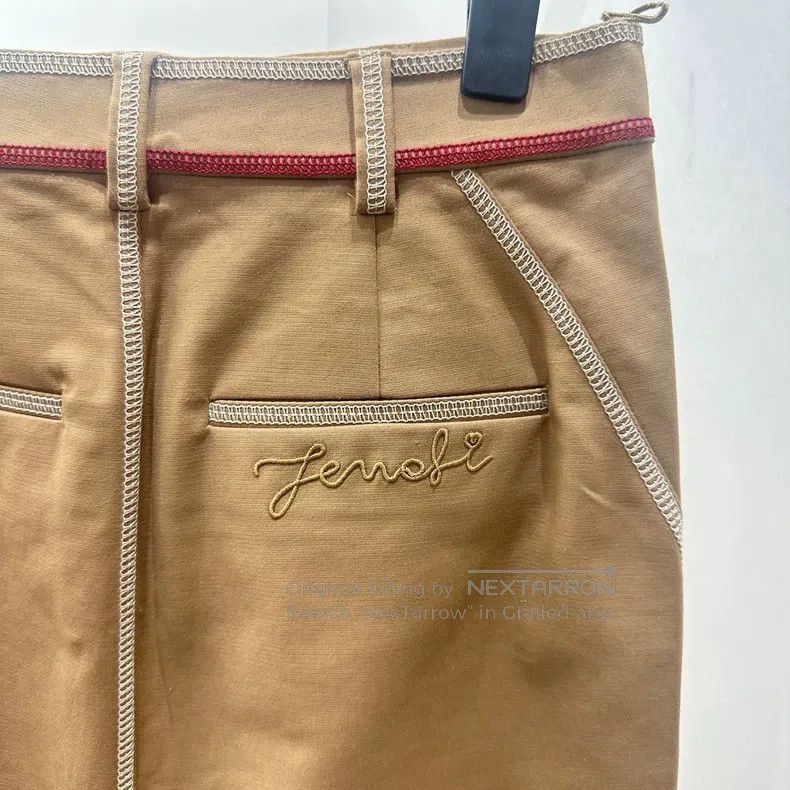 Fendi Fendi 25ss Color Block High Waist Skirt Size 25" / US 0 / IT 36 - 3 Thumbnail