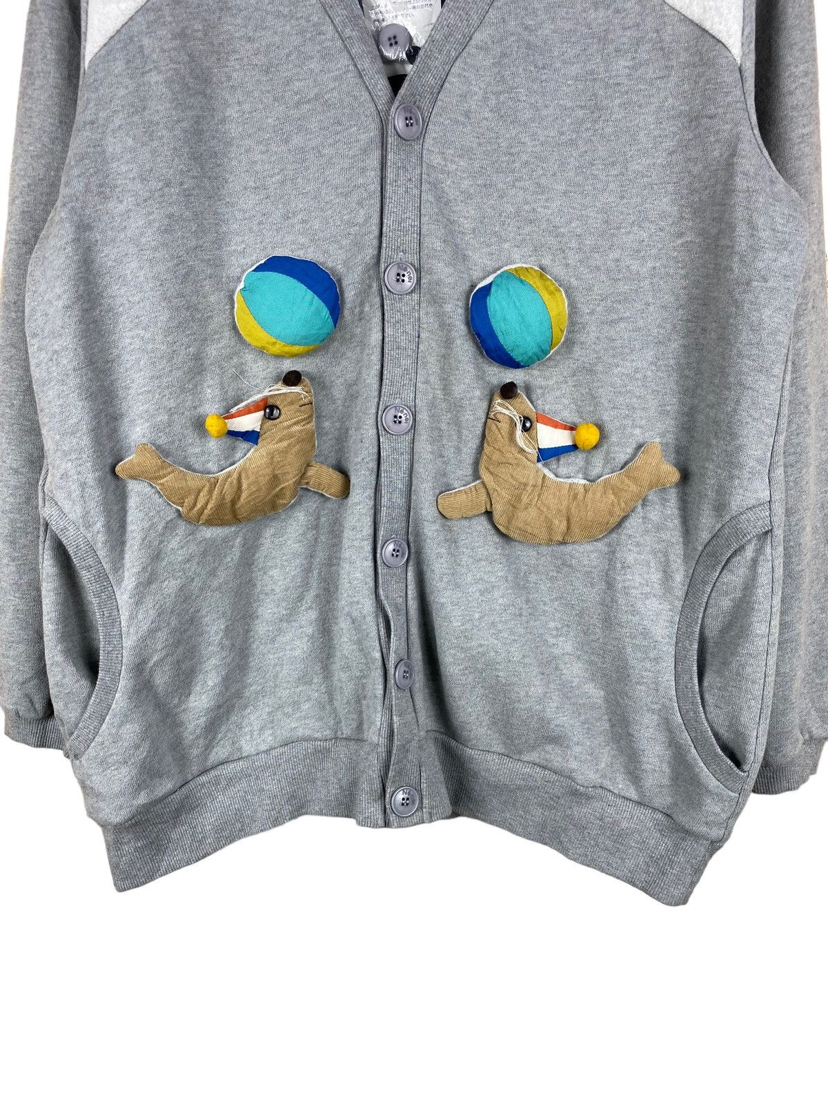 Issey Miyake NWT NE-NET SEA LION PUPPET CARDIGAN Size US M / EU 48-50 / 2 - 3 Thumbnail