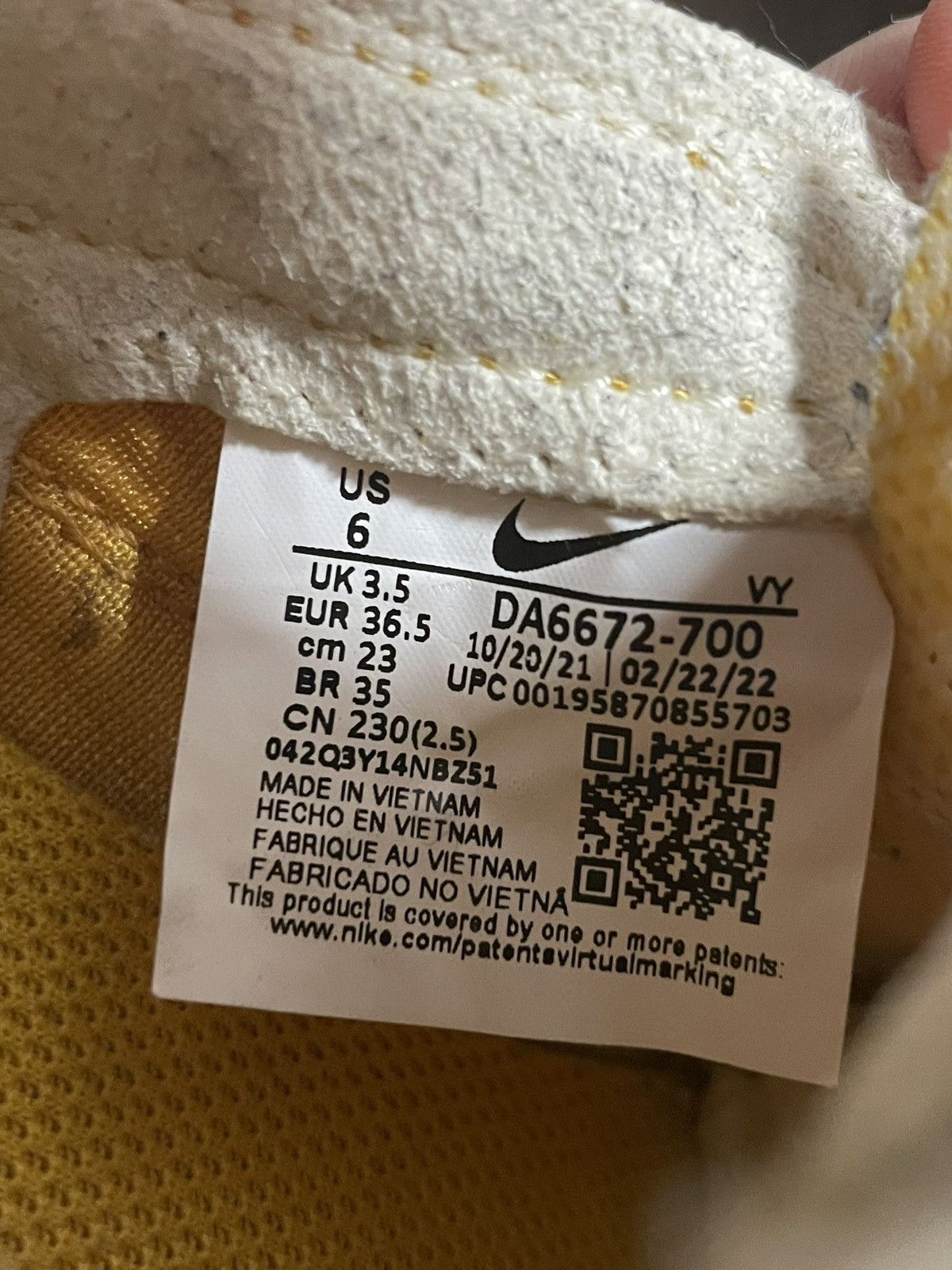 Nike × Tom Sachs Nike x Tom Sachs General Purpose Shoe Size US 6 / IT 36 - 6 Thumbnail