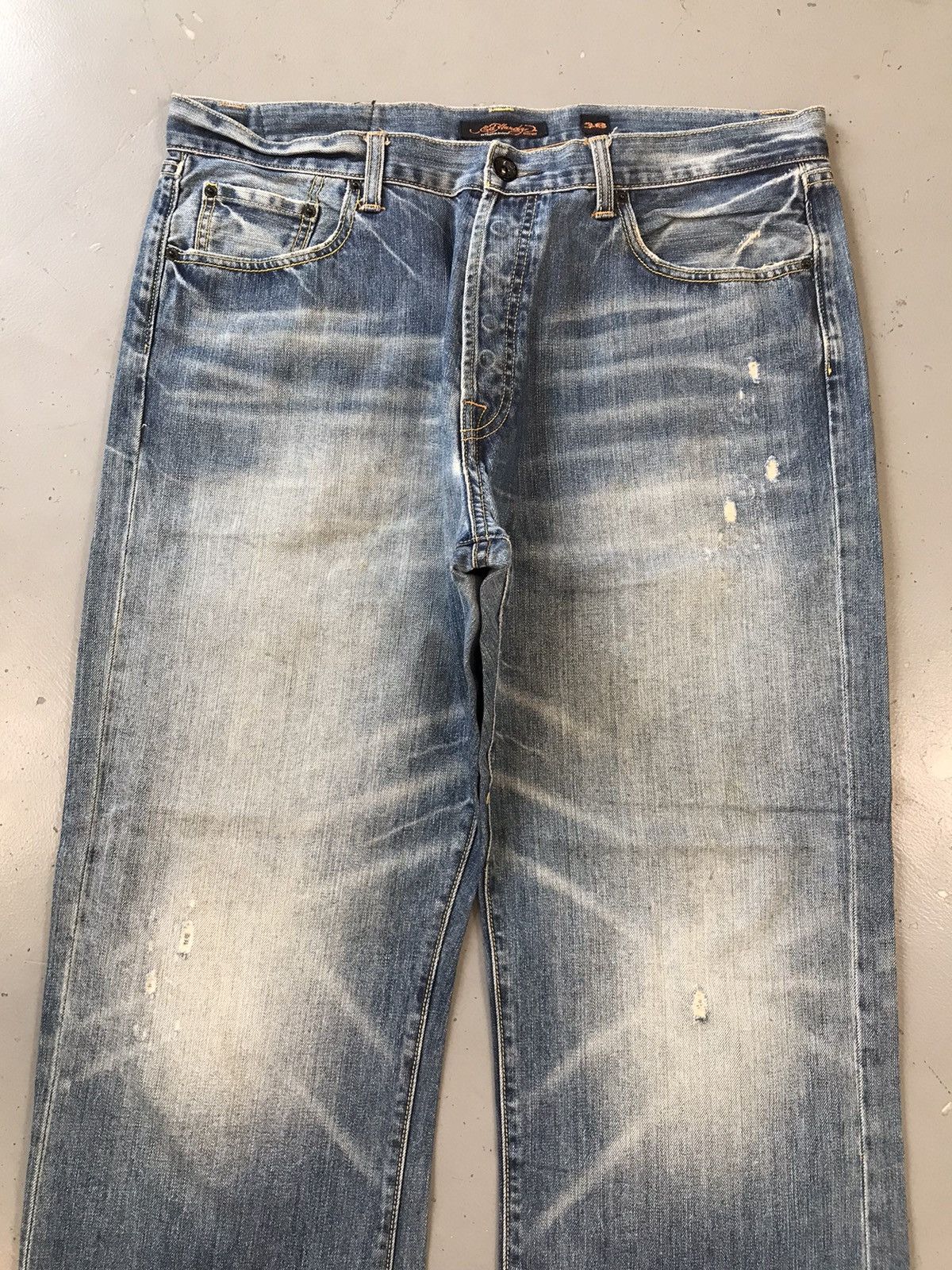 Christian Audigier × Ed Hardy × Vintage Vintage Ed hardy Christian Audigier printed denim Size US 38 / EU 54 - 5 Thumbnail