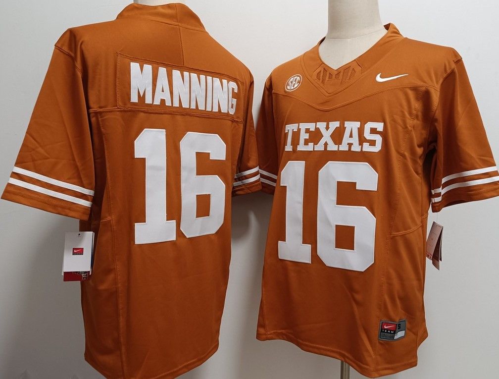 Other Men's Tennessee Volunteers 16 Arch Manning Orange Jerseys Size US M / EU 48-50 / 2 - 1 Thumbnail