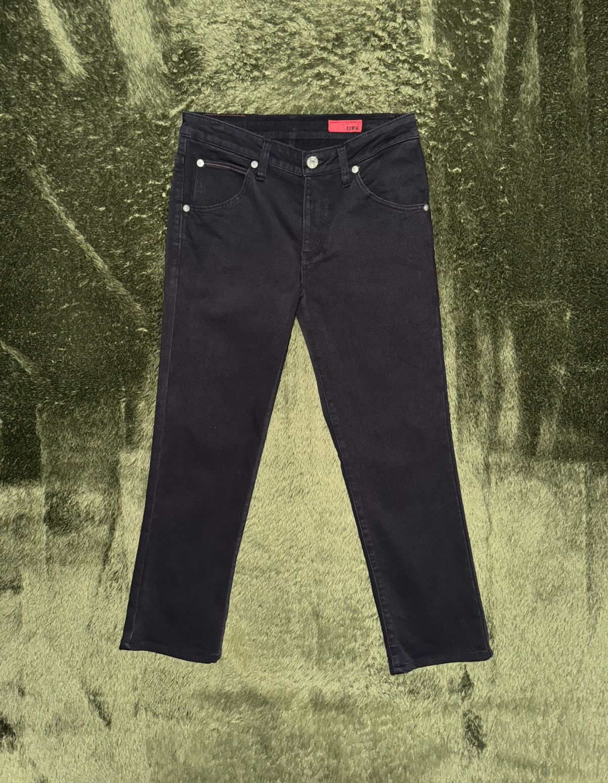 Edwin [31] EDWIN Japan Winter Cotton Pants Washed Black Size US 31 - 1 Thumbnail