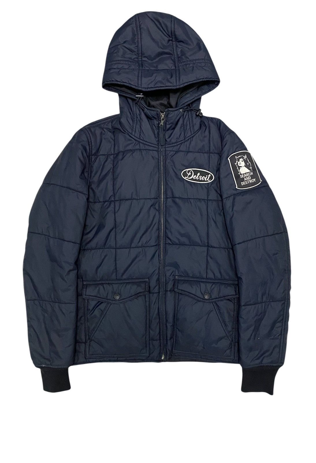 Hysteric Glamour 1990s Hysteric Down puffer Search and destroy Jacket Size US S / EU 44-46 / 1 - 1 Thumbnail