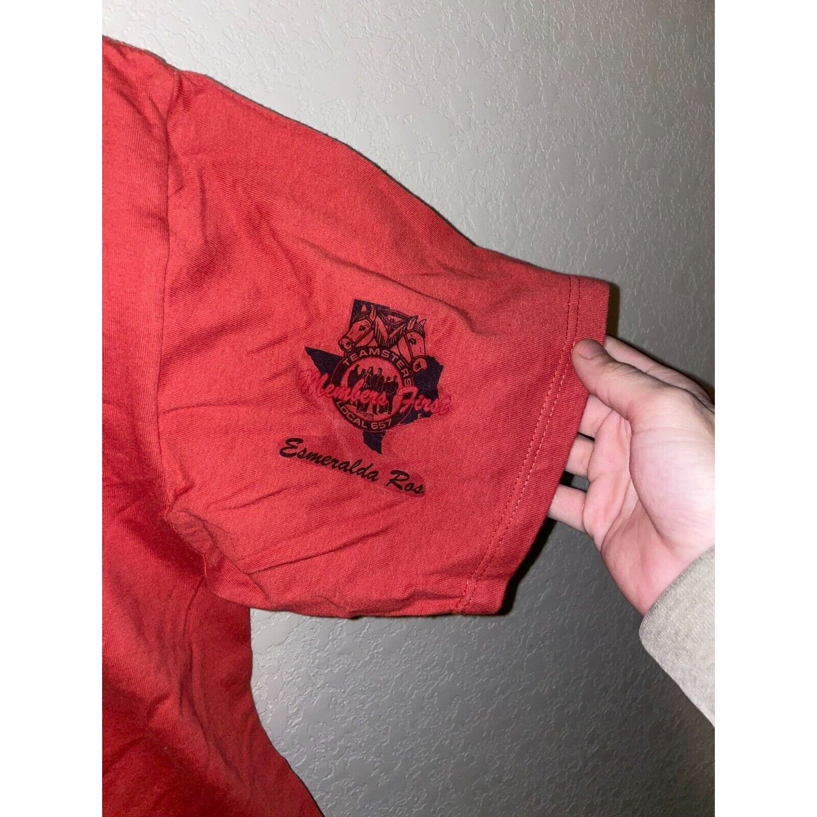 Jerzees Vintage Teamsters Shirt Local 657 Building Alliances Tee 90s Size US L / EU 52-54 / 3 - 8 Thumbnail