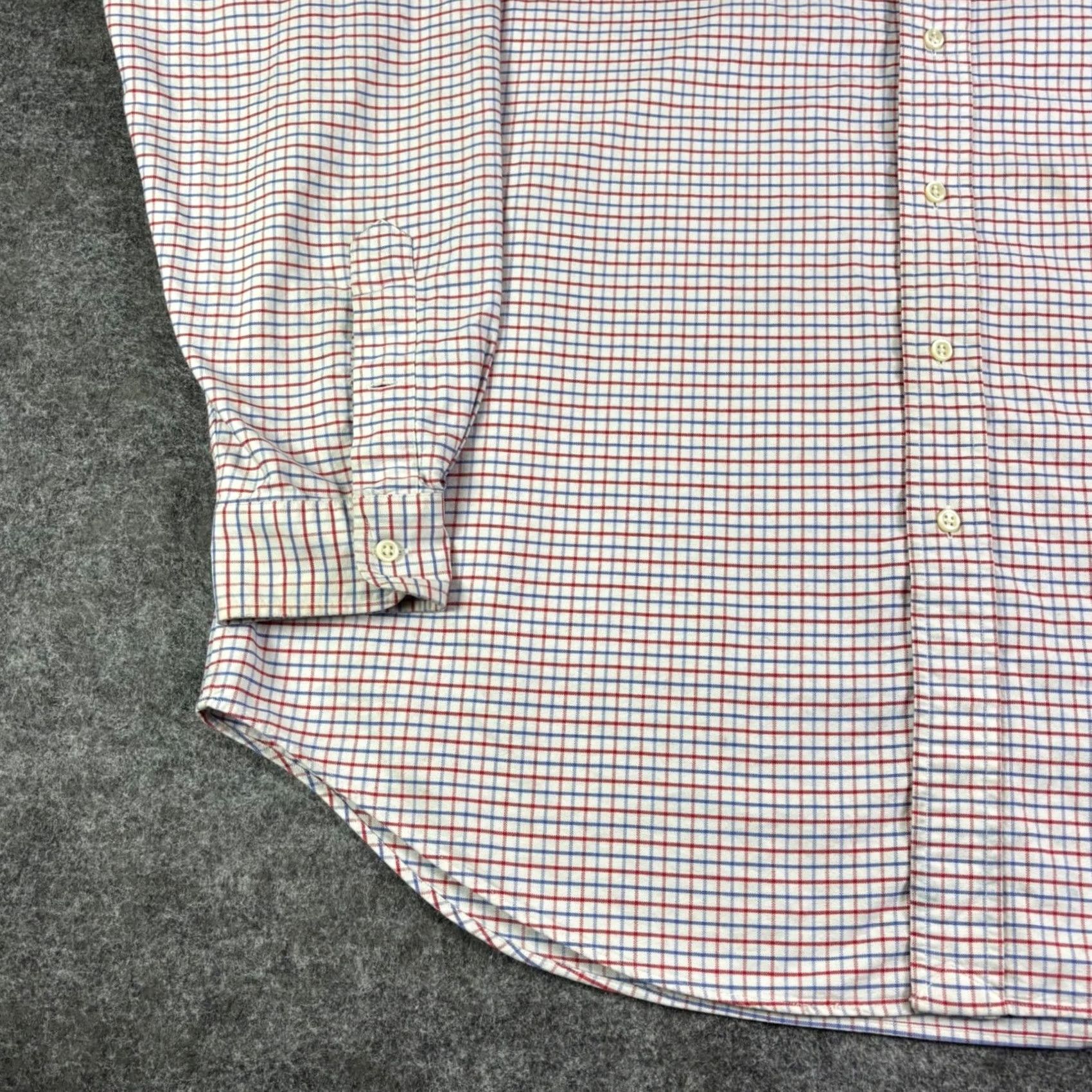 Polo Ralph Lauren Polo Ralph Lauren Blake Shirt Mens L Multicolor Tattersall Check Cotton L/S Button-Up Shirt Size US L / EU 52-54 / 3 - 7 Thumbnail
