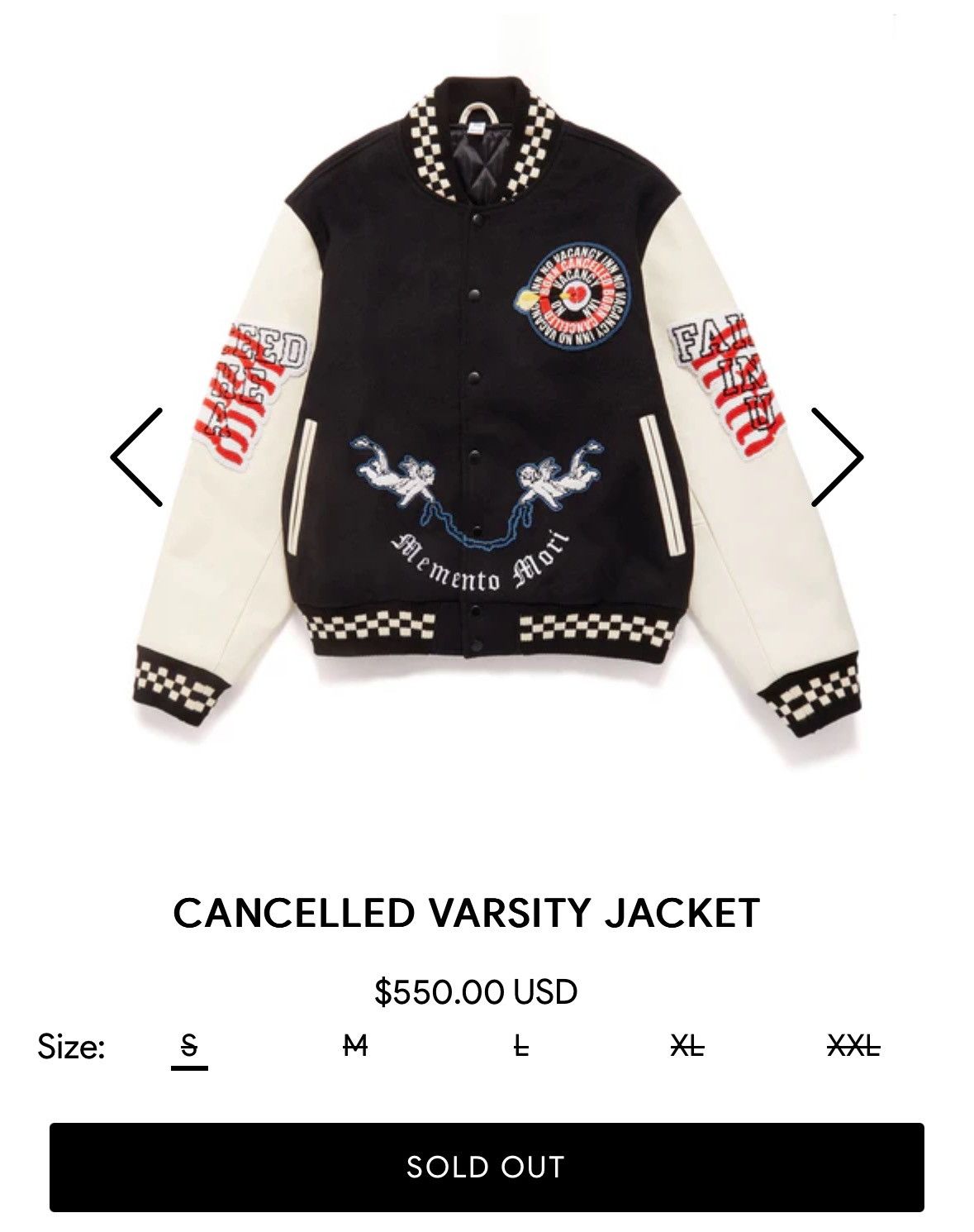 No Vacancy Inn No Vacancy Inn Cancelled Varsity Jacket Rare Size US XL / EU 56 / 4 - 1 Thumbnail