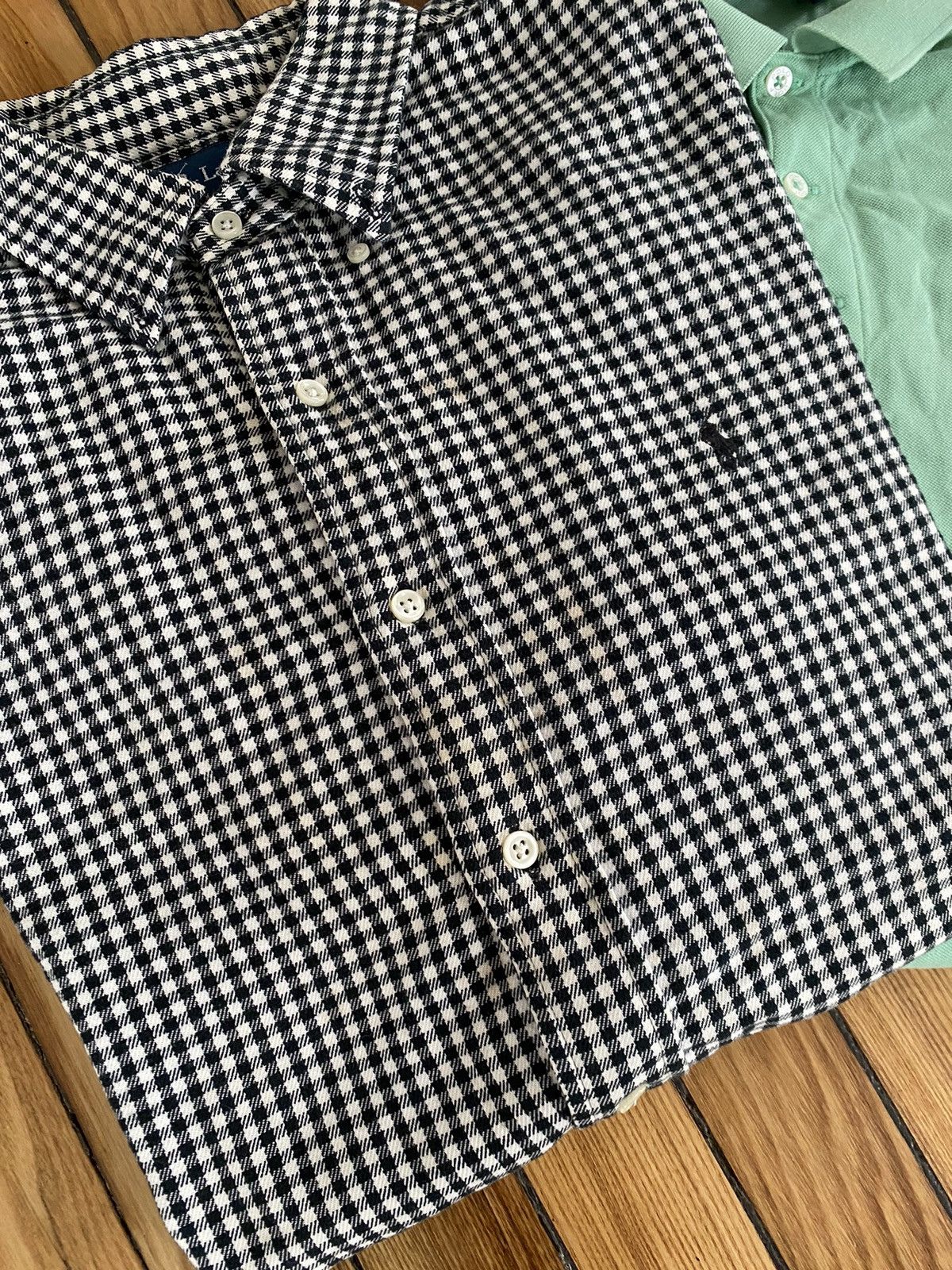 Flannel × Polo Ralph Lauren × Vintage Checkerd button up flannel plus free polo xxl Size US XXL / EU 58 / 5 - 2 Thumbnail