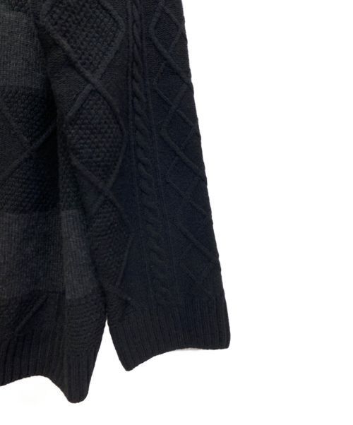 Yohji Yamamoto Yohji Yamamoto pour homme 23AW WOOL ALAN KNIT Size US L / EU 52-54 / 3 - 5 Thumbnail