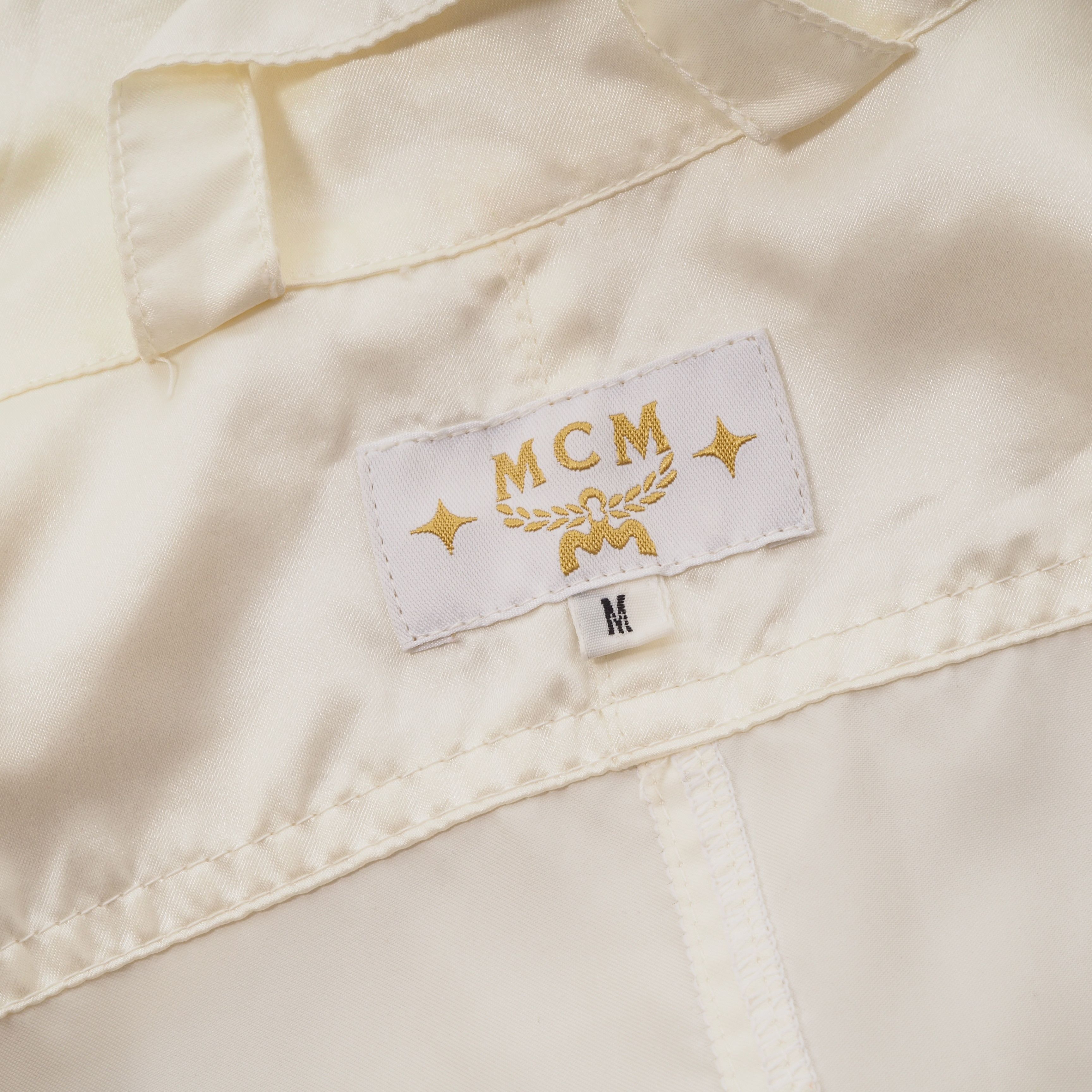 MCM × Vintage MCM Vintage Unisex Ivory Coat Jacket Size US M / EU 48-50 / 2 - 7 Thumbnail