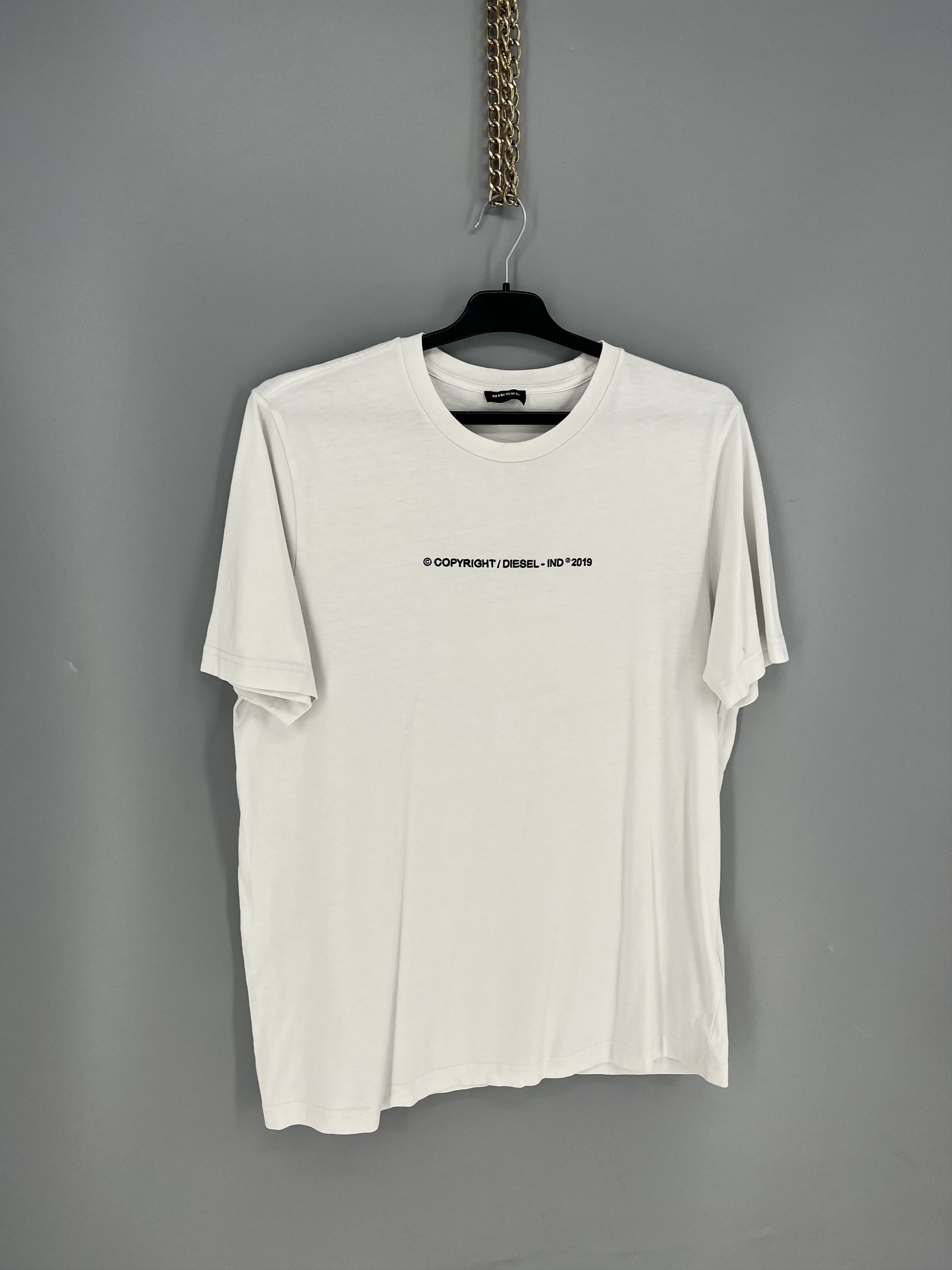 Diesel Vintage Y2K Diesel COPYRIGHT/DIESEL-IND®2019 Size US M / EU 48-50 / 2 - 2 Thumbnail