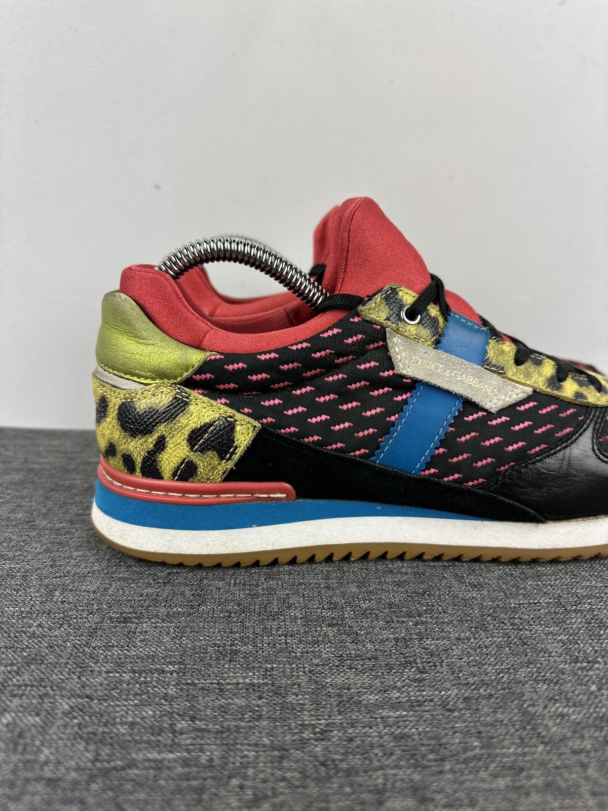 Dolce & Gabbana Dolce & Gabbana Animal & Zigzag Print Trainers Sneakers W’ Size US 7.5 / IT 37.5 - 2 Thumbnail