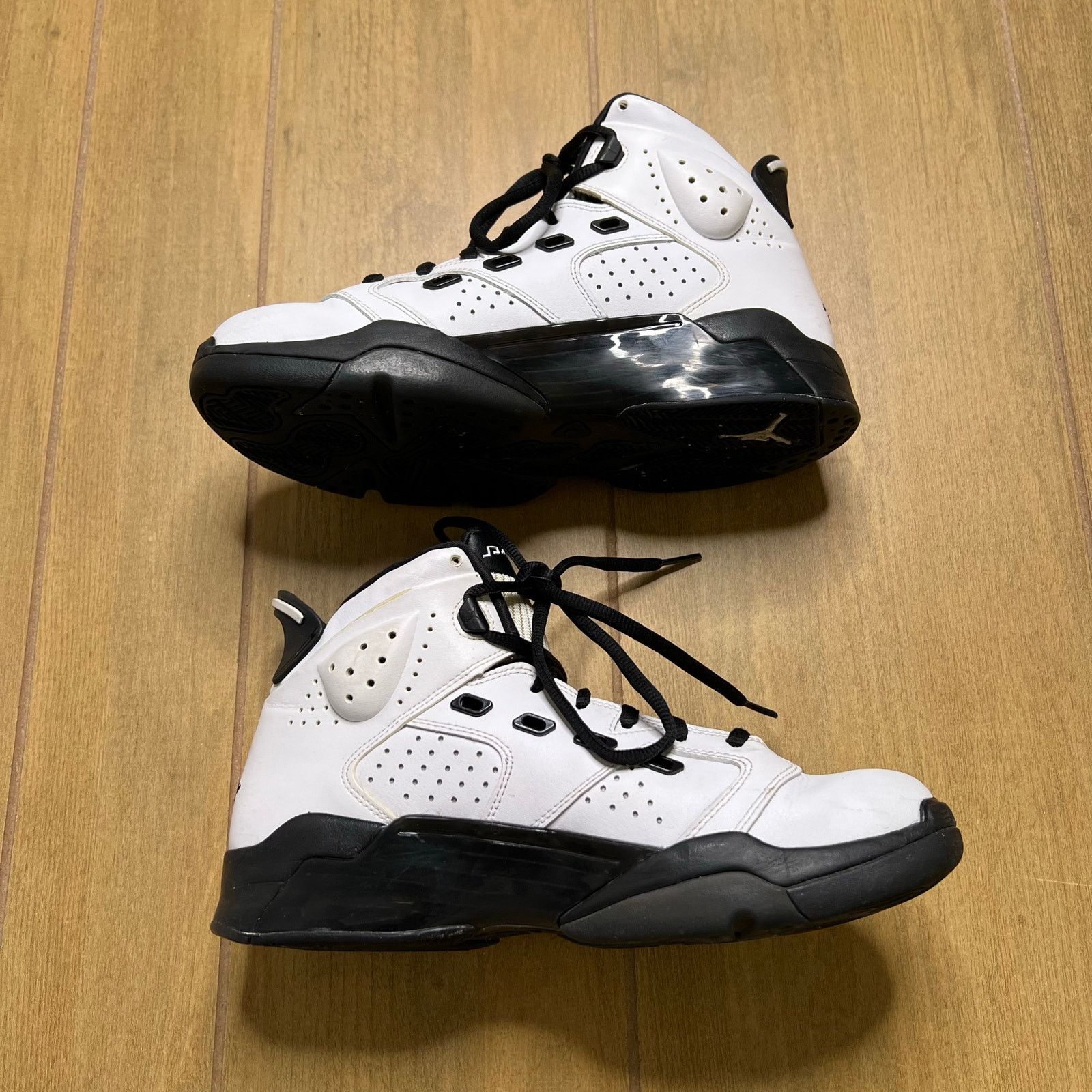 Nike Nike Air Jordan Shoes "Motorsports" White Black Mens Size 9 Size US 9 / EU 42 - 9 Thumbnail