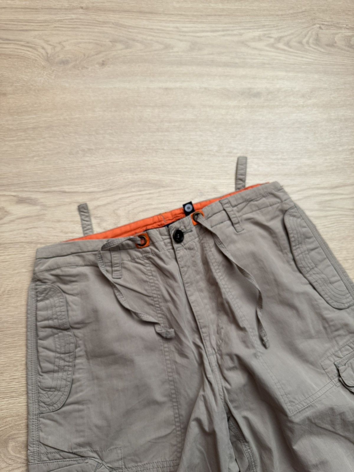 Japanese Brand Vintage 00’s Fishbone y2k Baggy Cargo Japanese Pants Size US 32 / EU 48 - 2 Thumbnail