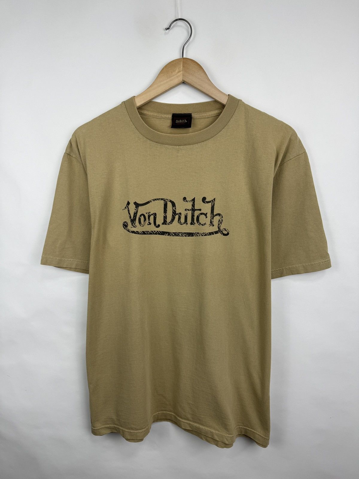Von Dutch 🇺🇸 Vintage 90s Von Dutch Kenneth Howard T-Shirt Rare Retro Size US L / EU 52-54 / 3 - 3 Thumbnail