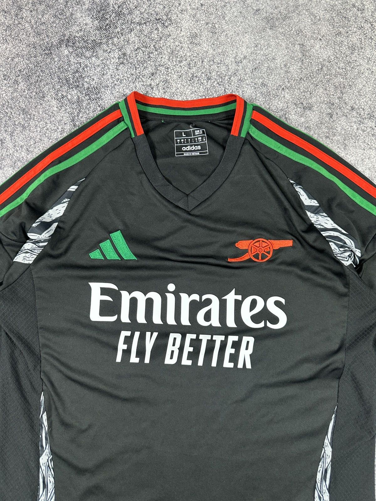 Adidas Adidas Arsenal Soccer Jersey Style Blokecore Rare 24/25 L Size US L / EU 52-54 / 3 - 2 Thumbnail