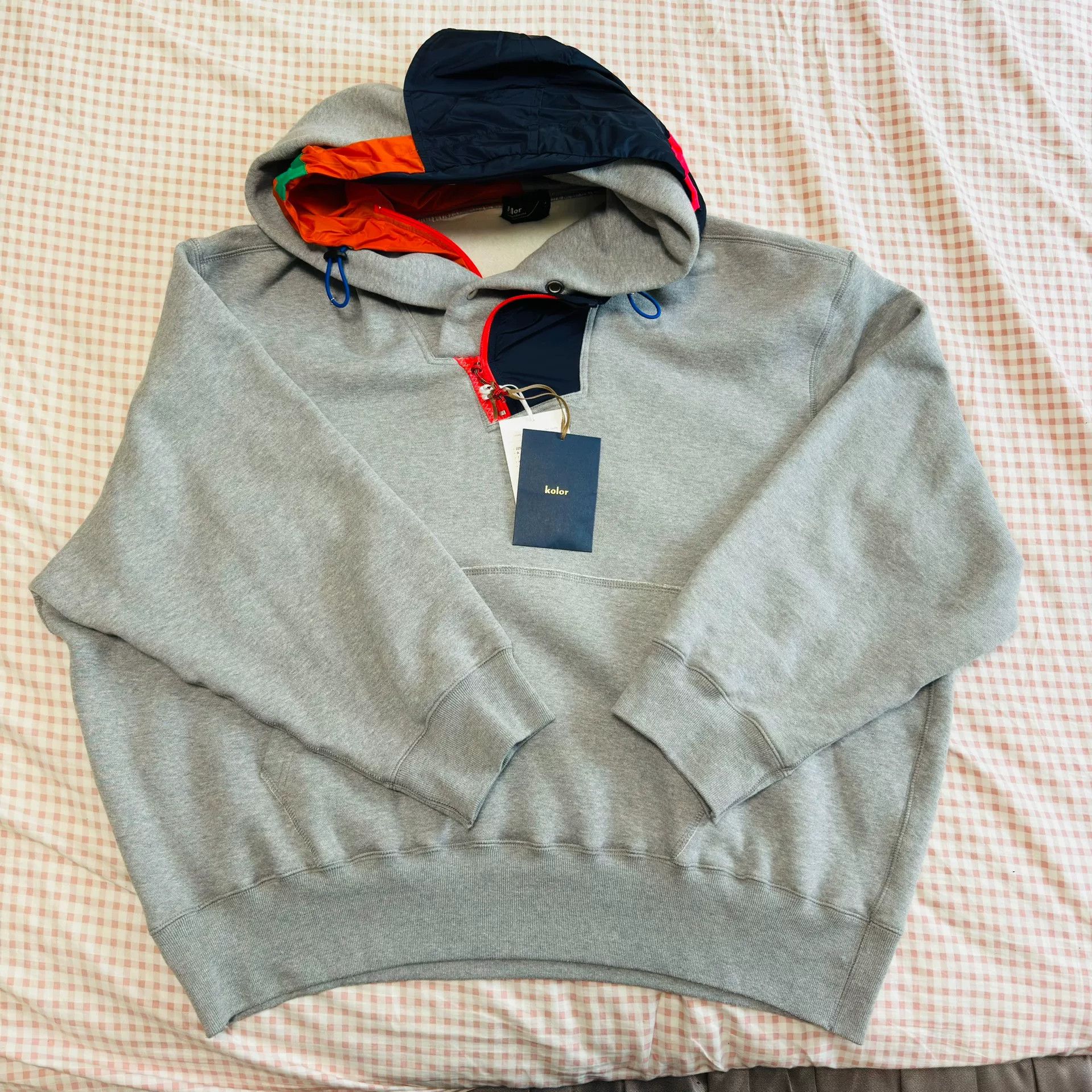 Kolor Kolor 22WCM-T08206-A Hoodie Size US S / EU 44-46 / 1 - 1 Thumbnail