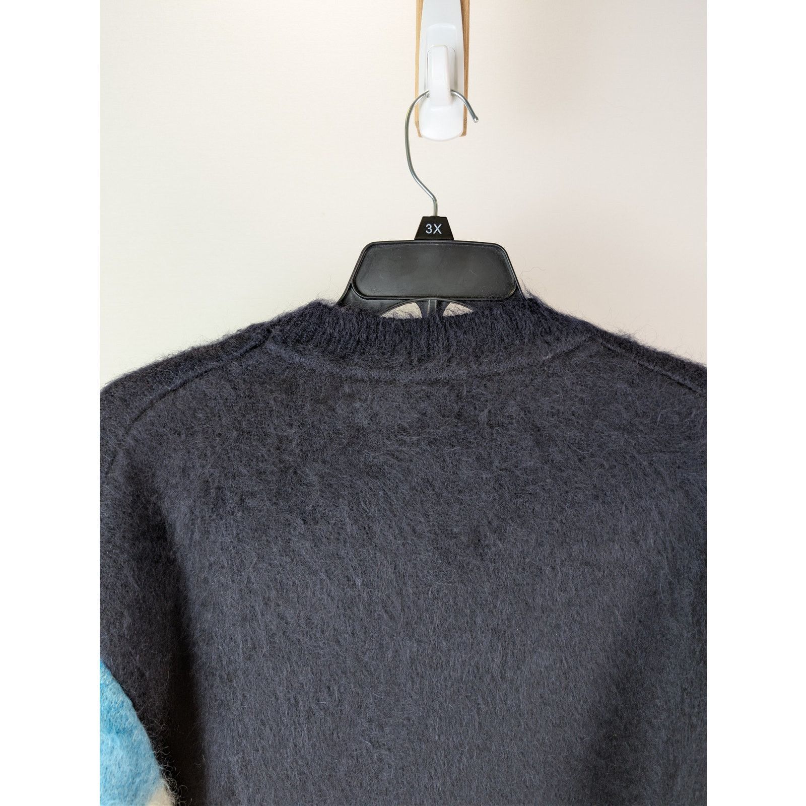 Bottega Veneta o1rshd1 wool mohair chevron jumper Knitwear Sweatshirt Size US M / EU 48-50 / 2 - 15 Thumbnail