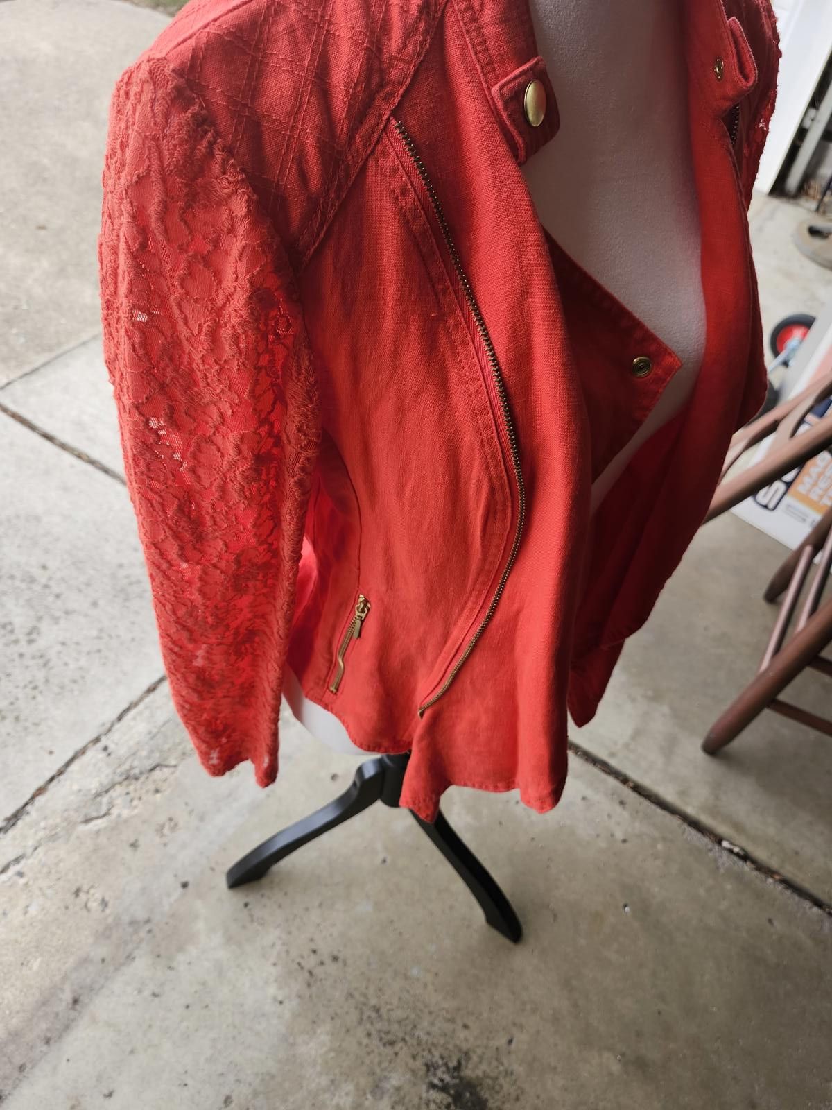 Designer Inc red blazer Size L / US 10 / IT 46 - 3 Thumbnail