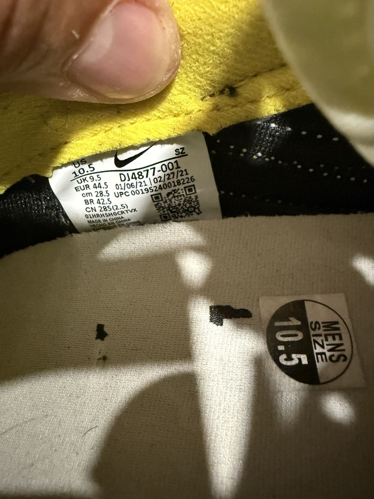 Nike × Sacai × Undercover Nike waffle sacai size 10.5 black/yellow/white Size US 10.5 / EU 43-44 - 7 Thumbnail