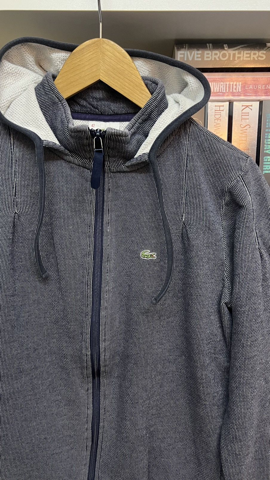 Lacoste × Vintage Lacoste Japan Zipper Hoodie Size US XS / EU 42 / 0 - 4 Thumbnail
