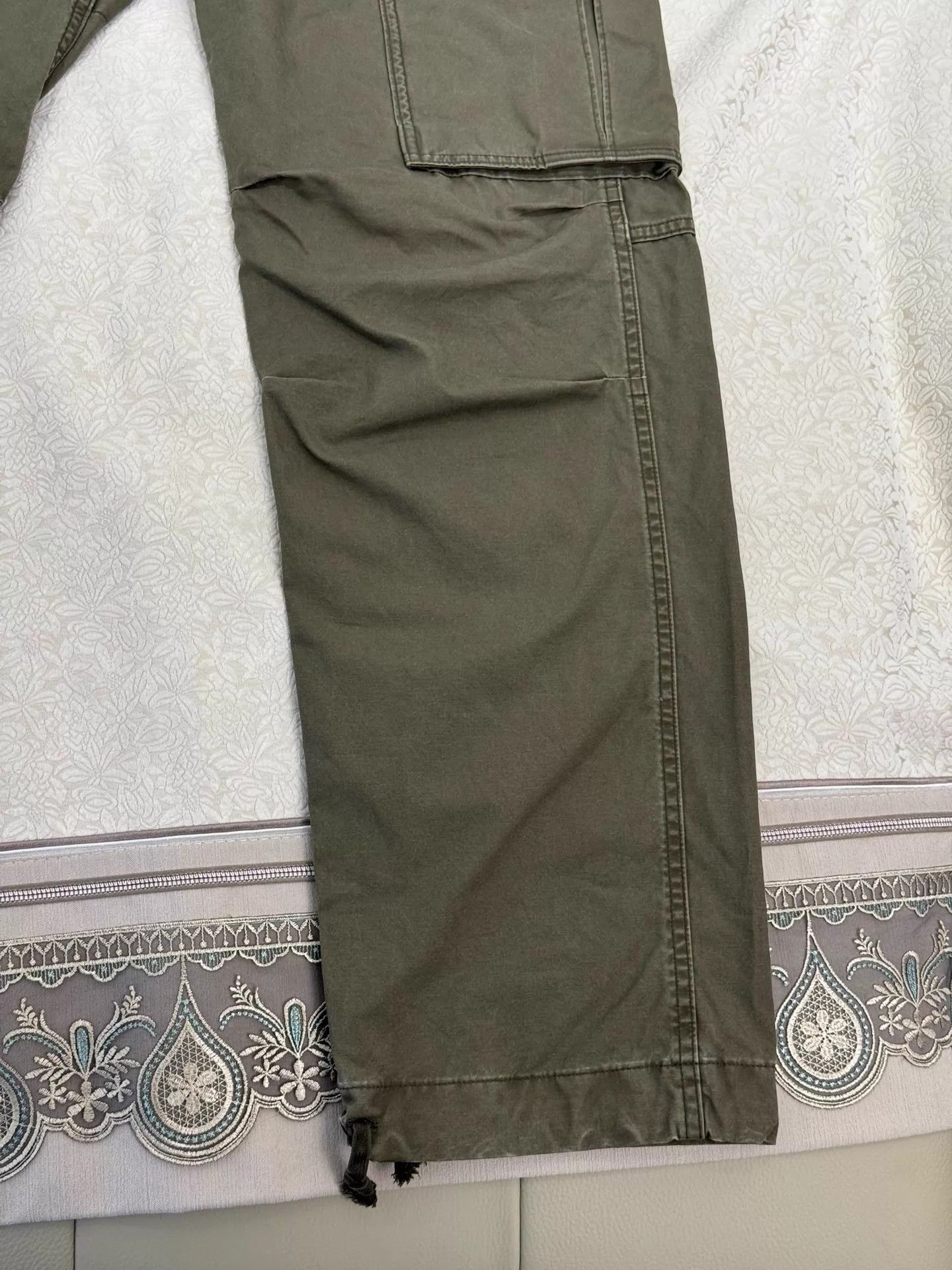 RRL Ralph Lauren DOUBLE RL SS22 Slim Work Pants Men's Green 34x32 Size US 34 / EU 50 - 4 Thumbnail