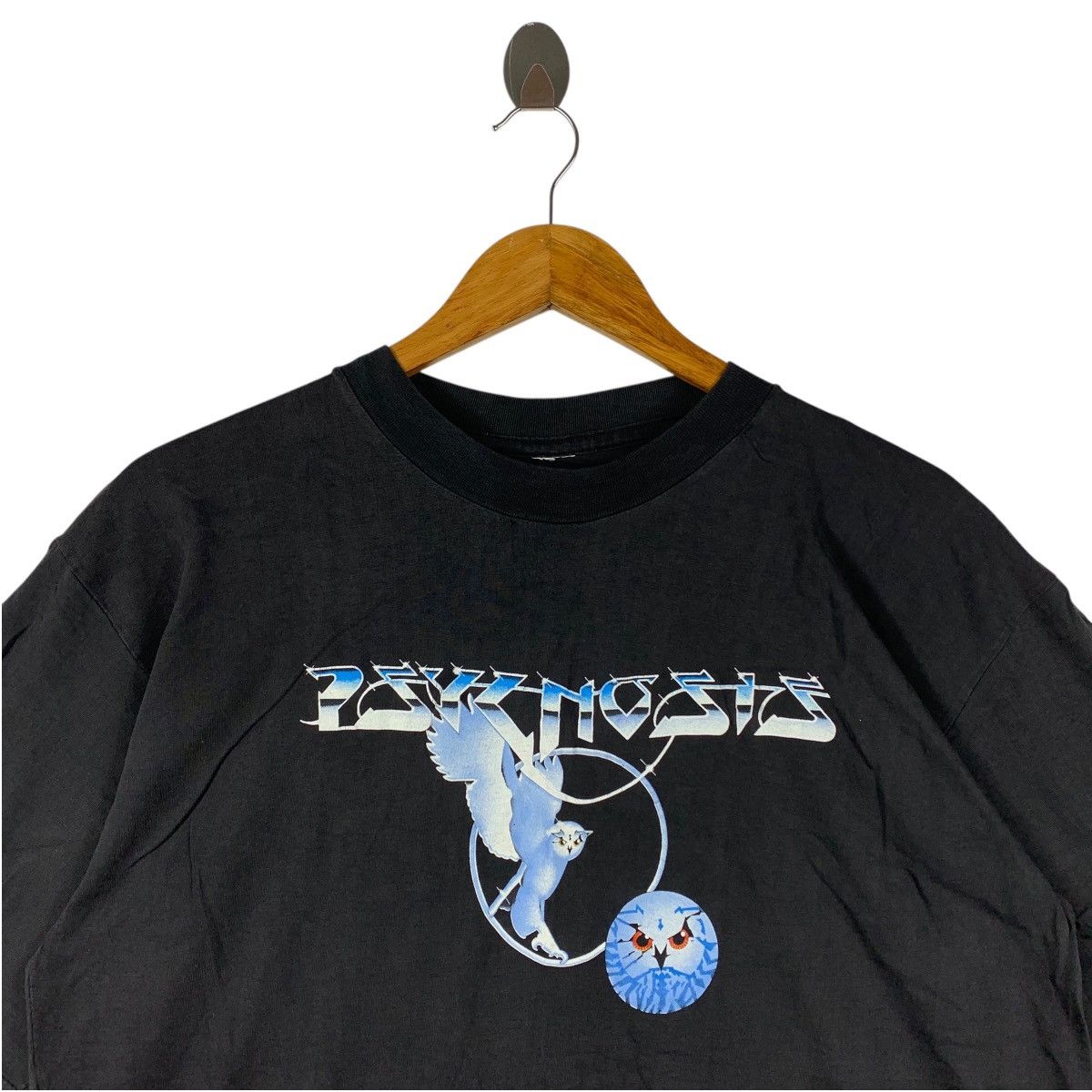 Japanese Brand AMIGA PSYGNOSIS Owl logo spellout japanesebrand tee Size US M / EU 48-50 / 2 - 2 Thumbnail